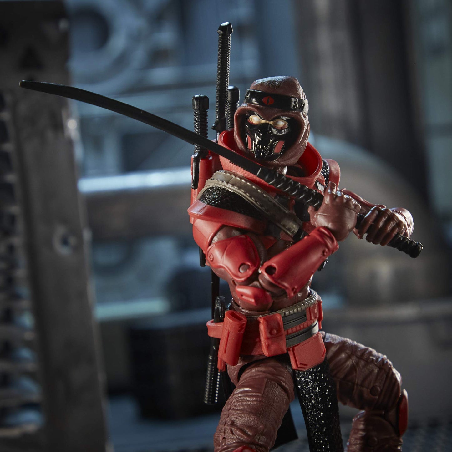 Hasbro G.I. Joe Classified Series Red Ninja – 6-Inch Action Figure with Custom Art & Accessories