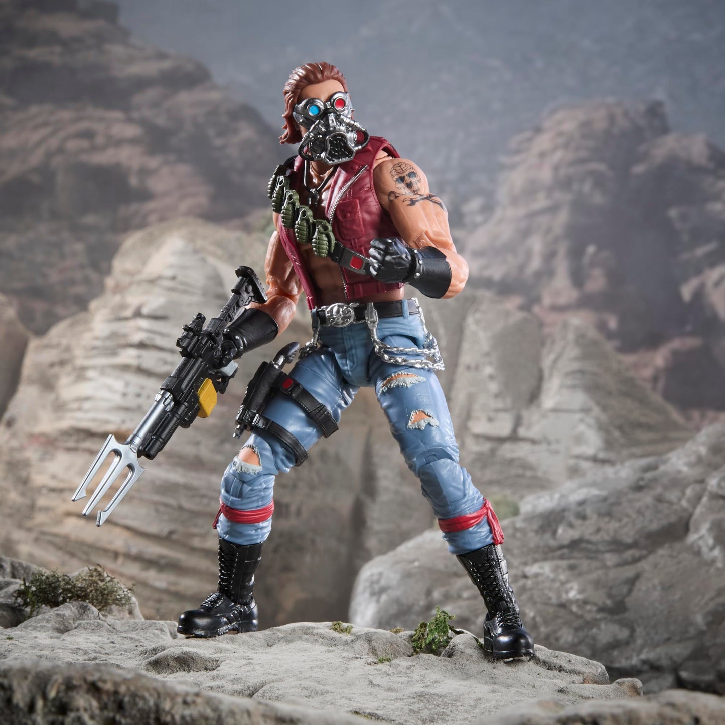 G.I. Joe Classified Series #167 Dreadnok Monkeywrench — 6-Inch Action Figure with 10 Accessories