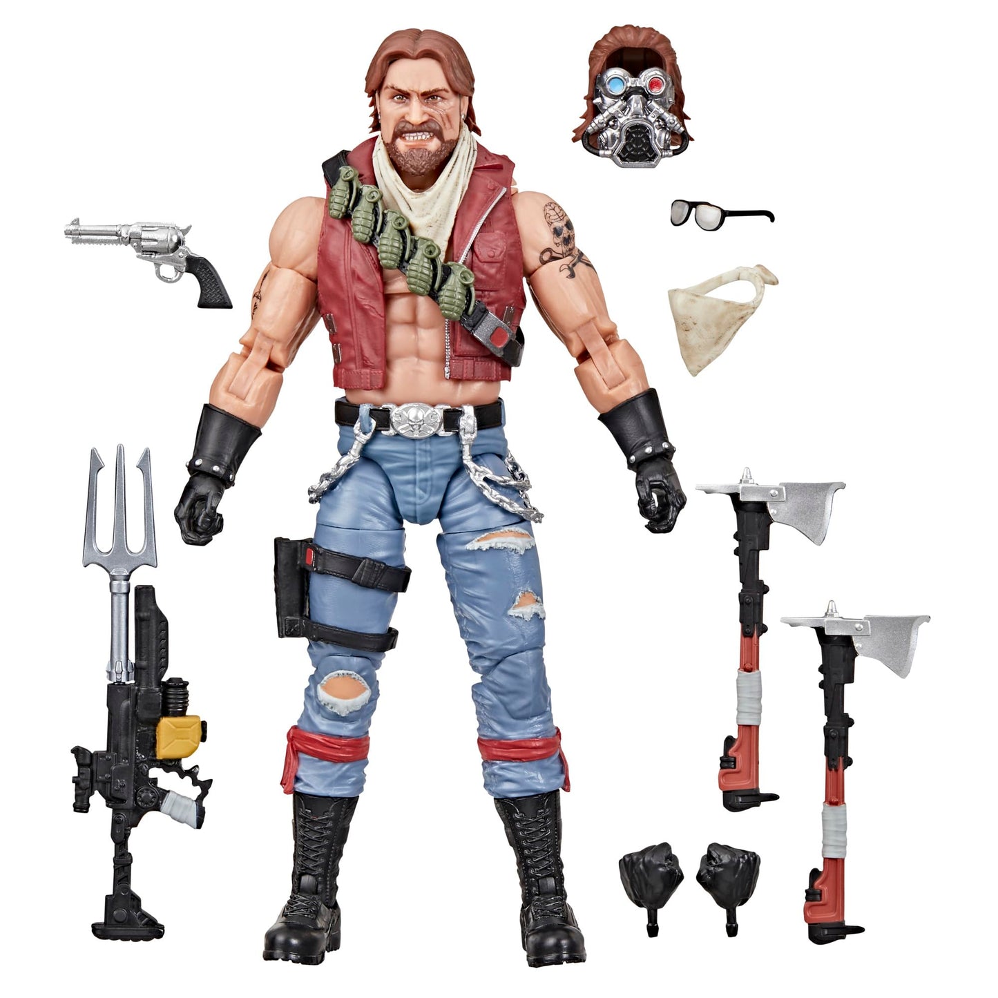 G.I. Joe Classified Series #167 Dreadnok Monkeywrench — 6-Inch Action Figure with 10 Accessories
