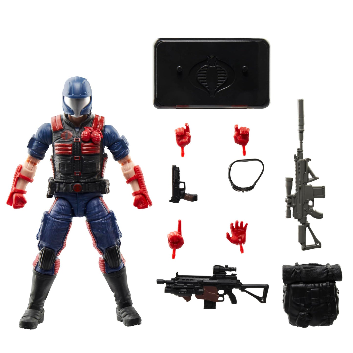 G.I. Joe Classified Series Cobra Viper 6-Inch Action Figure | Retro Cardback, 13 Accessories