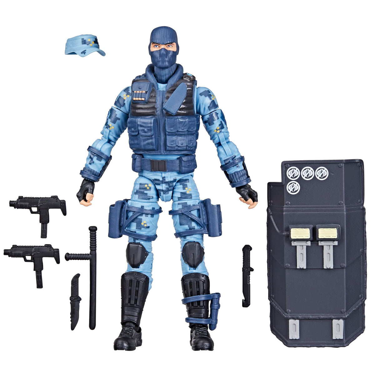 G.I. Joe Classified Series Jason 'Shockwave' Faria – 6-Inch Action Figure with 9 Accessories