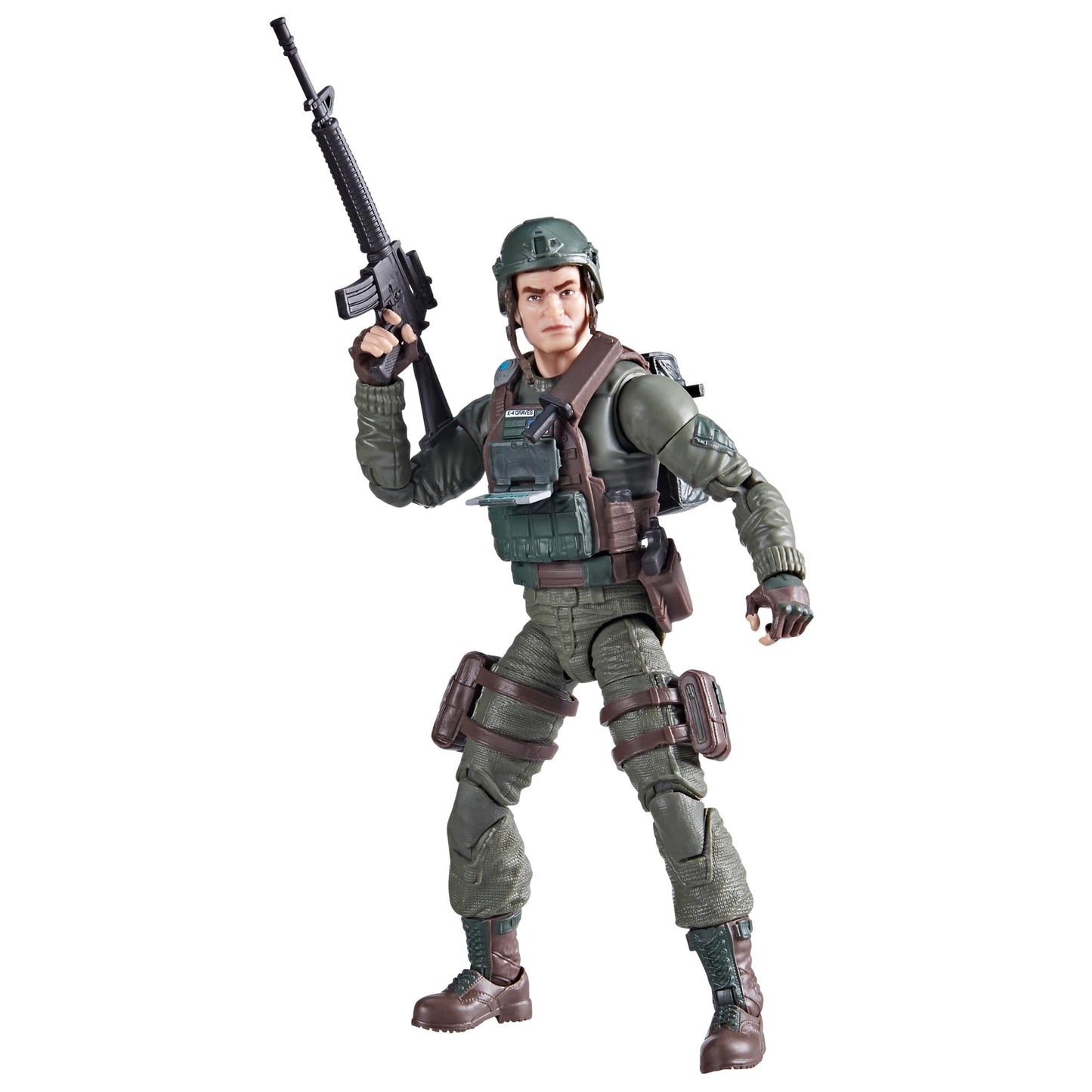 G.I. Joe Classified Series Robert Grunt Graves – 6-Inch Collectible Figure with 8 Accessories
