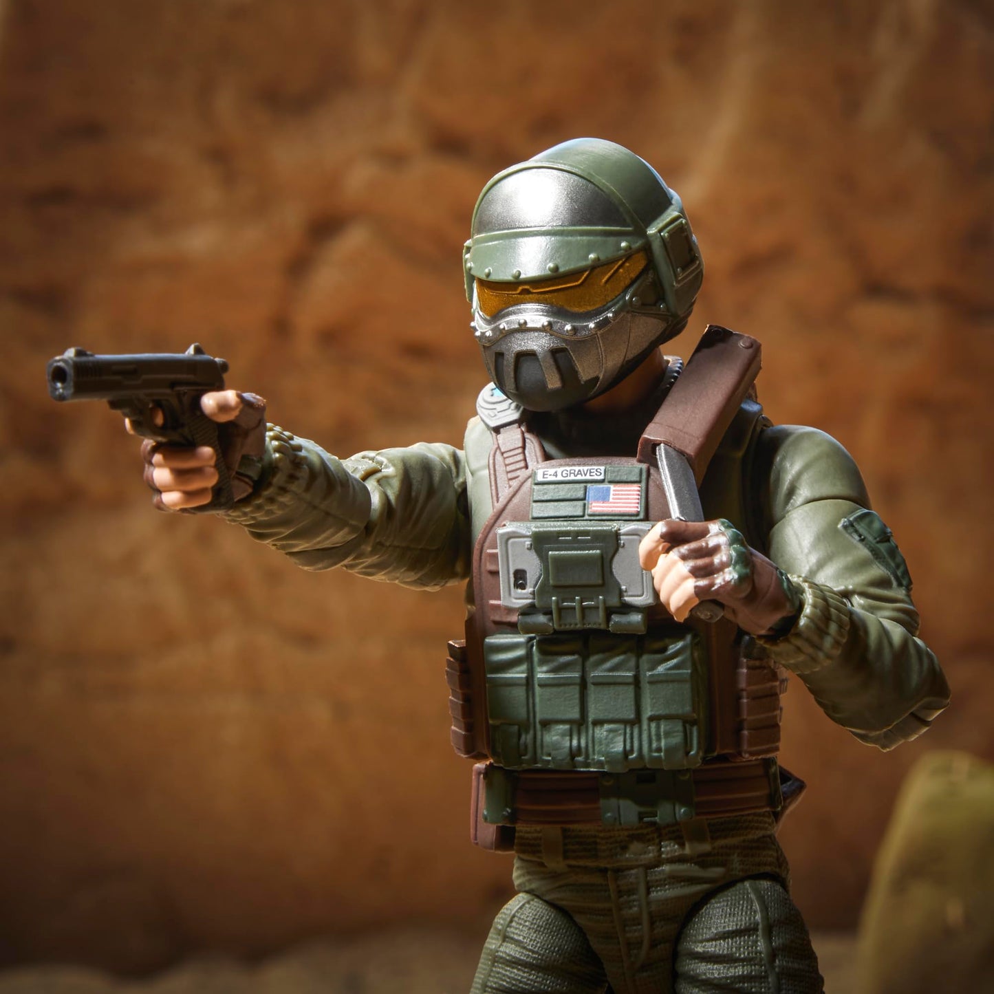 G.I. Joe Classified Series Robert Grunt Graves – 6-Inch Collectible Figure with 8 Accessories
