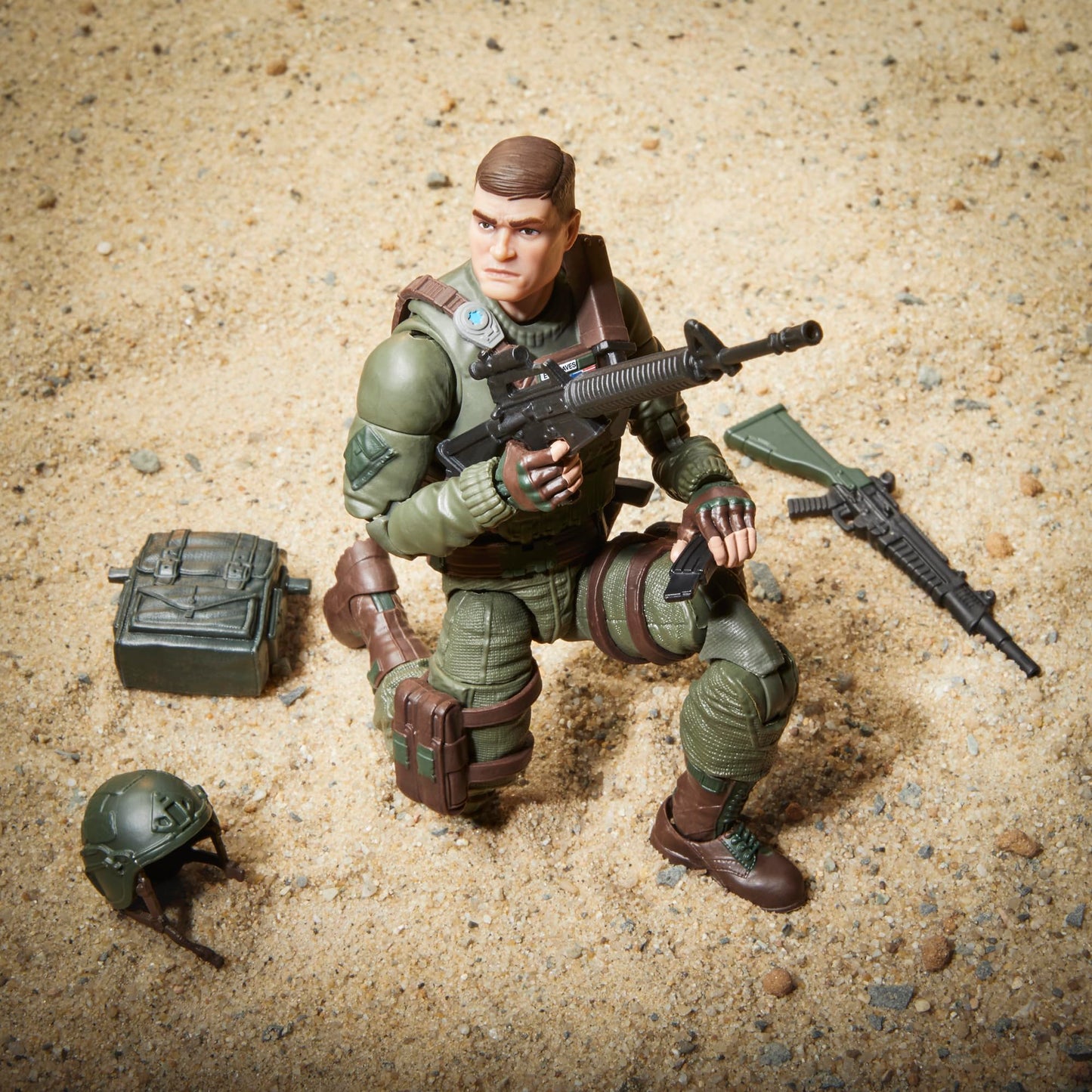 G.I. Joe Classified Series Robert Grunt Graves – 6-Inch Collectible Figure with 8 Accessories