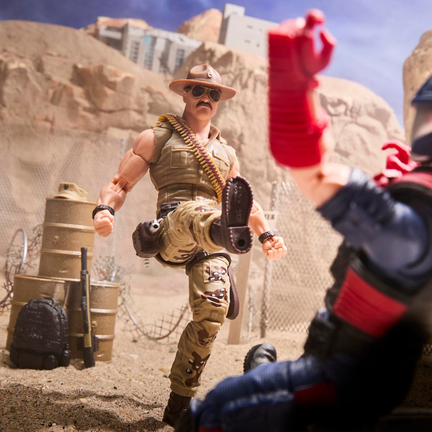 G.I. Joe Classified Series #173 Sgt Slaughter & Felix Mercer Stratton – 2 Collectible 6-Inch Action Figures with 26 Accessories