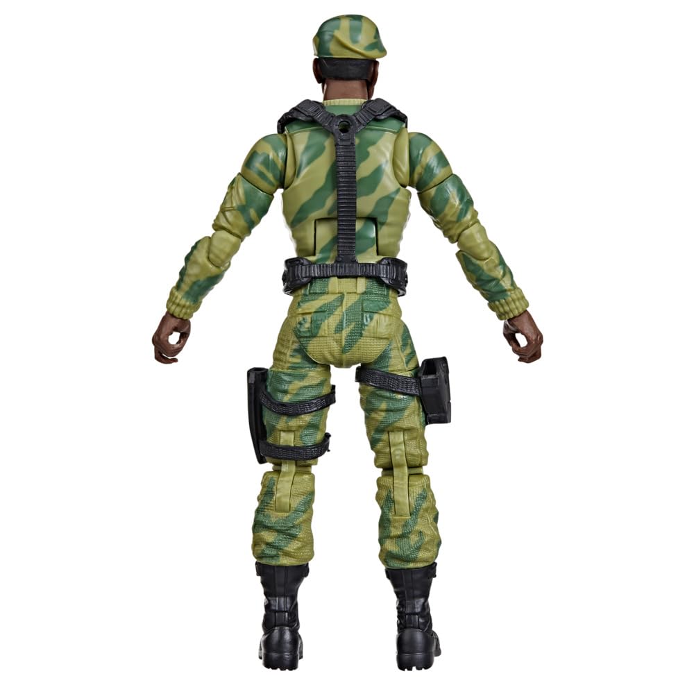 G.I. Joe Classified Series Sgt. Stalker – 6-Inch Action Figure with 8 Accessories | Retro Cardback