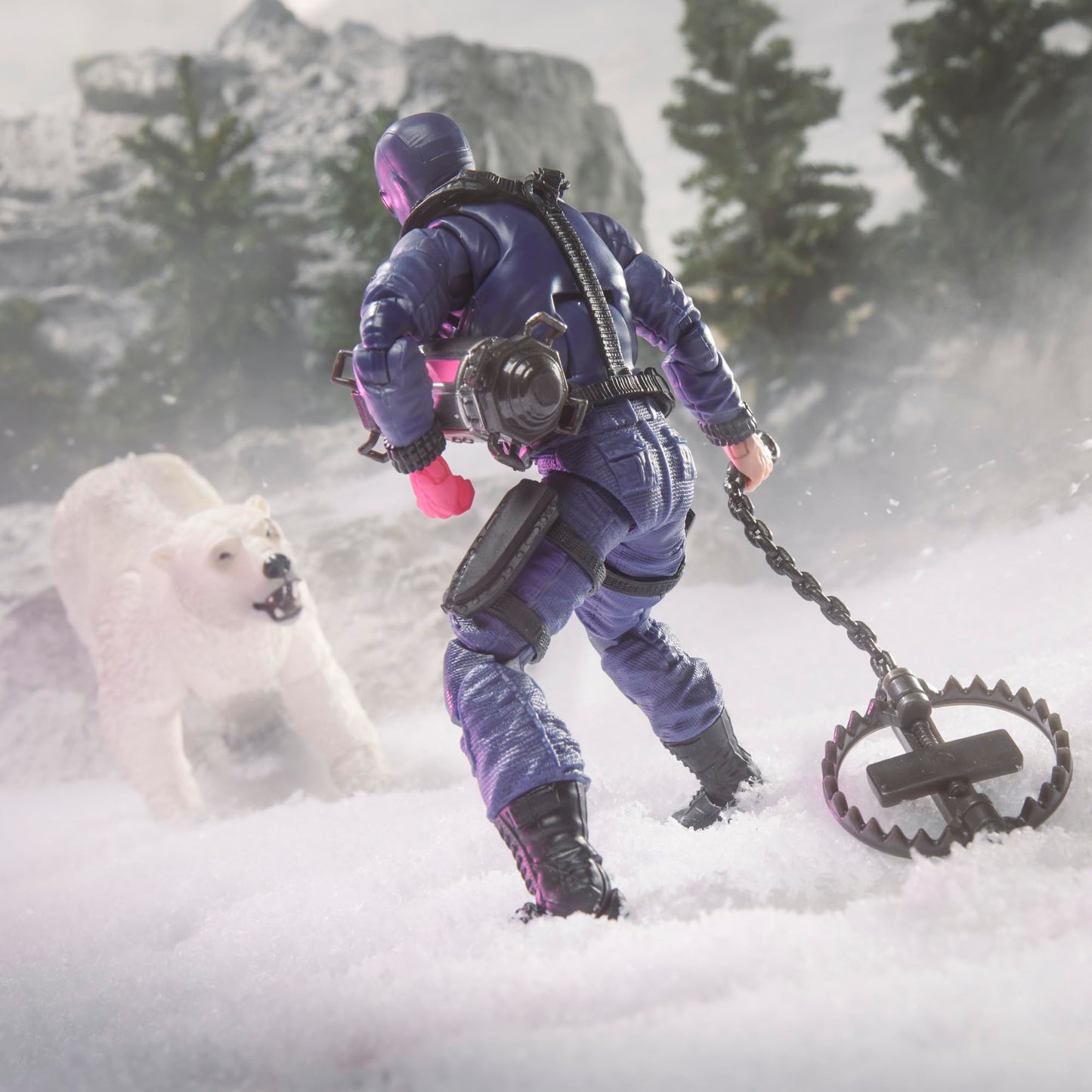 G.I. Joe Classified Series #161: Snake Eyes & Polar Bear – 6-Inch Figure Set with 15 Accessories