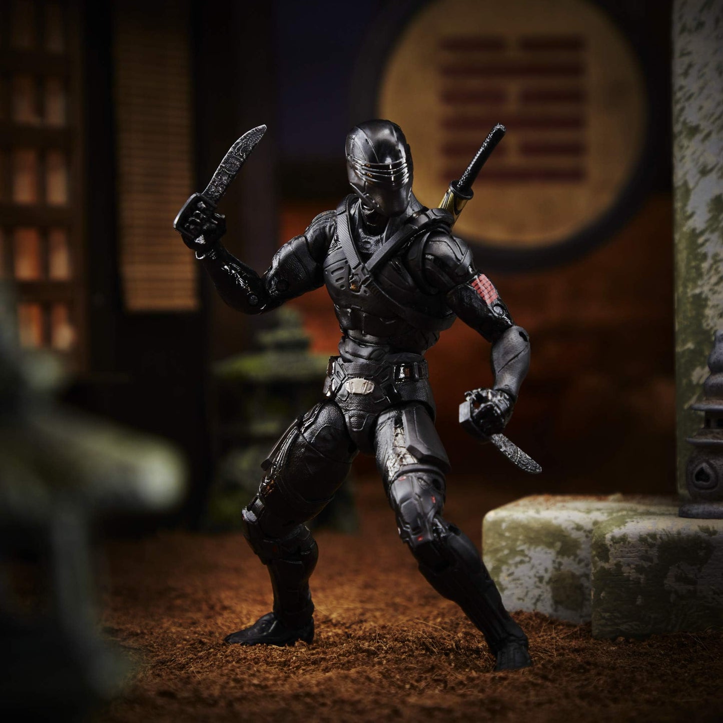 G.I. Joe Classified Series Snake Eyes – 6-Inch Action Figure with Custom Artwork Packaging