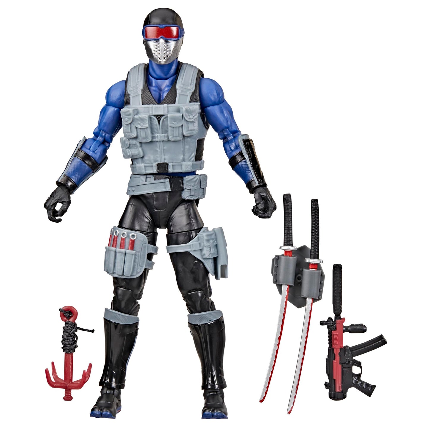 G.I. Joe Classified Series #165 Snake Eyes V4 – 6-Inch Action Figure with 7 Accessories