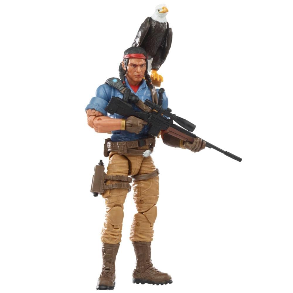 G.I. Joe Classified Series Spirit Iron-Knife Action Figure – 6-Inch Premium Collectible with Jeffrey Veregge Artwork