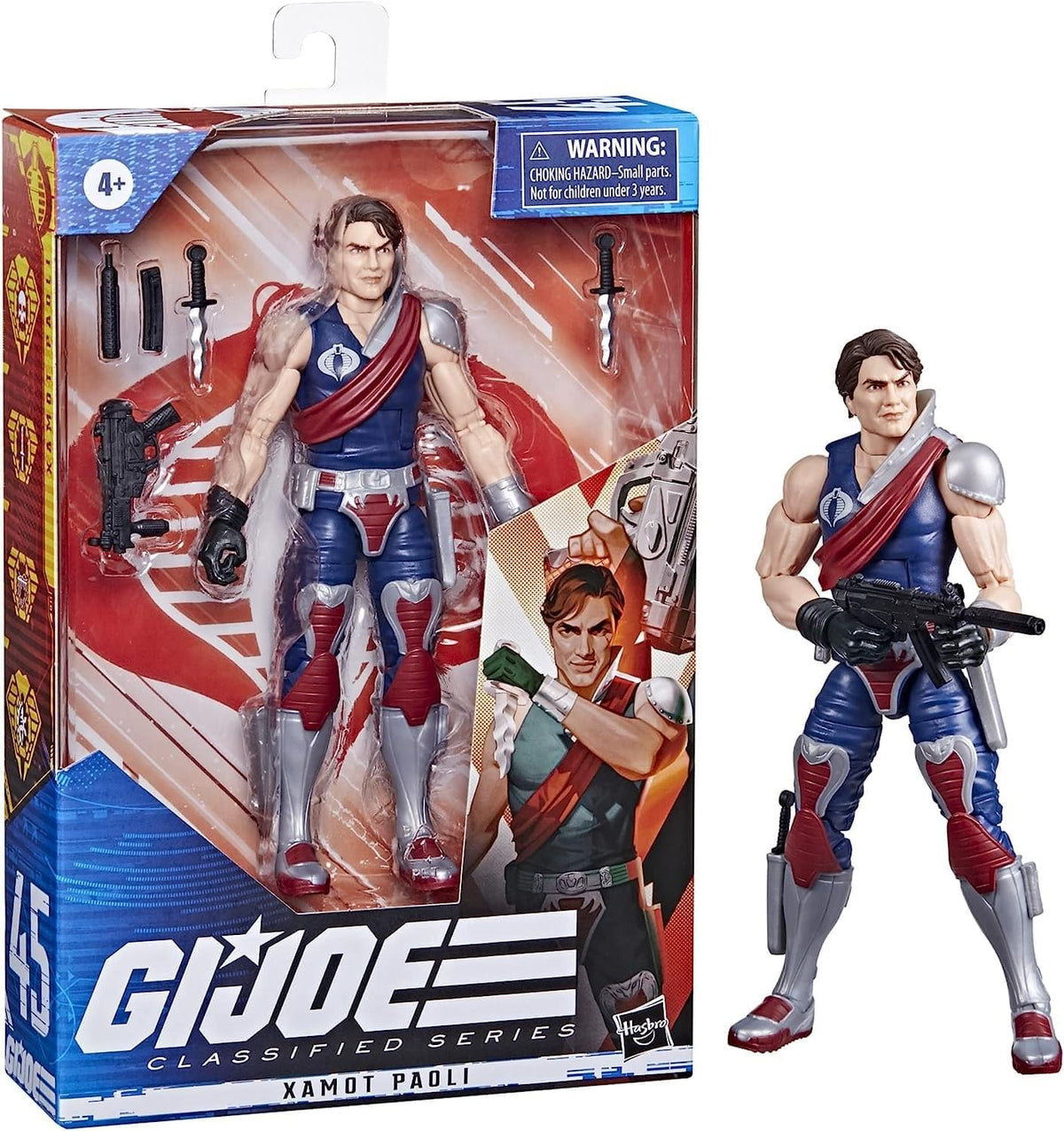 G.I. Joe Classified Series Xamot Paoli Action Figure – 6-Inch Premium Collectible