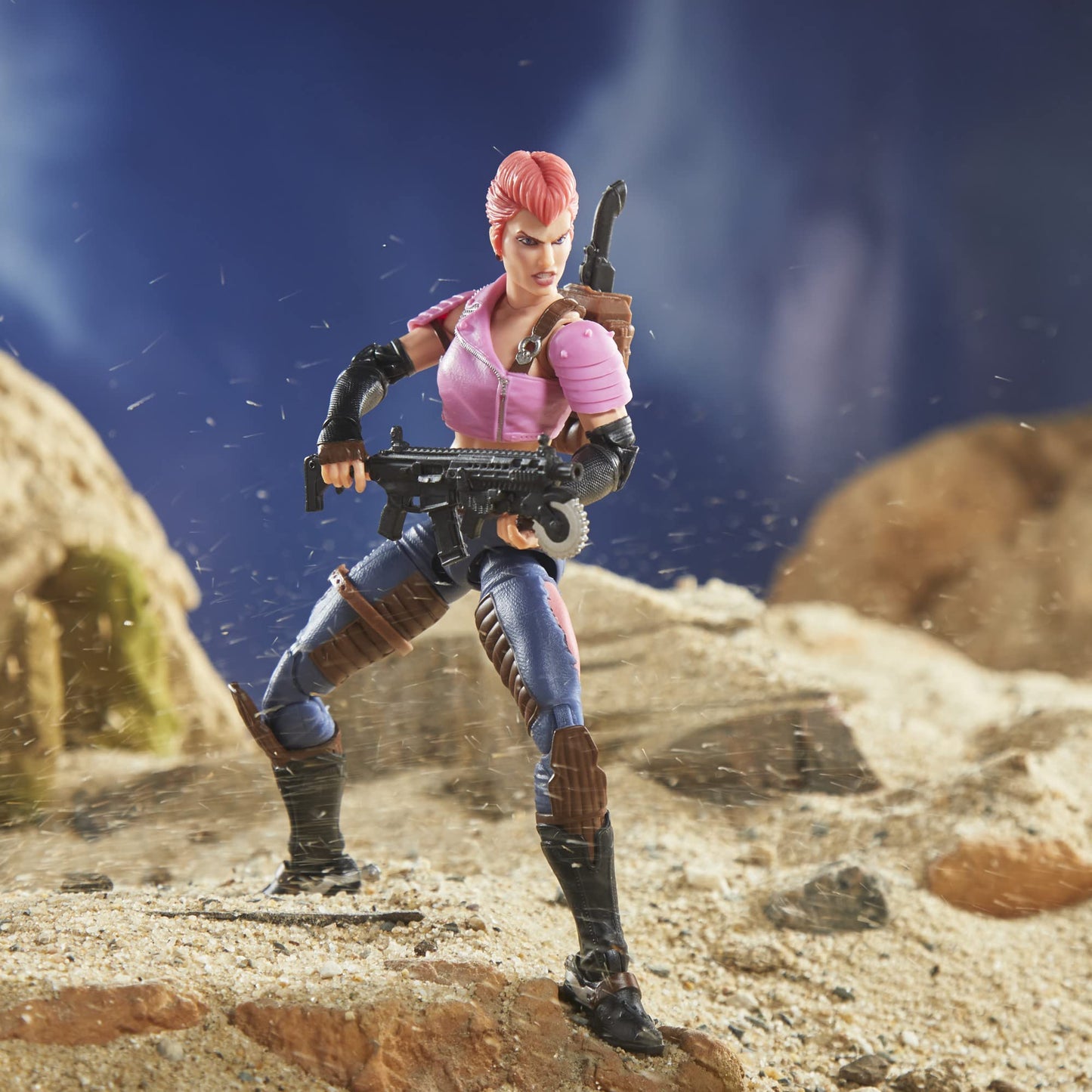 G.I. Joe Classified Series Zarana Action Figure – 6-Inch Collectible with Custom Packaging Art