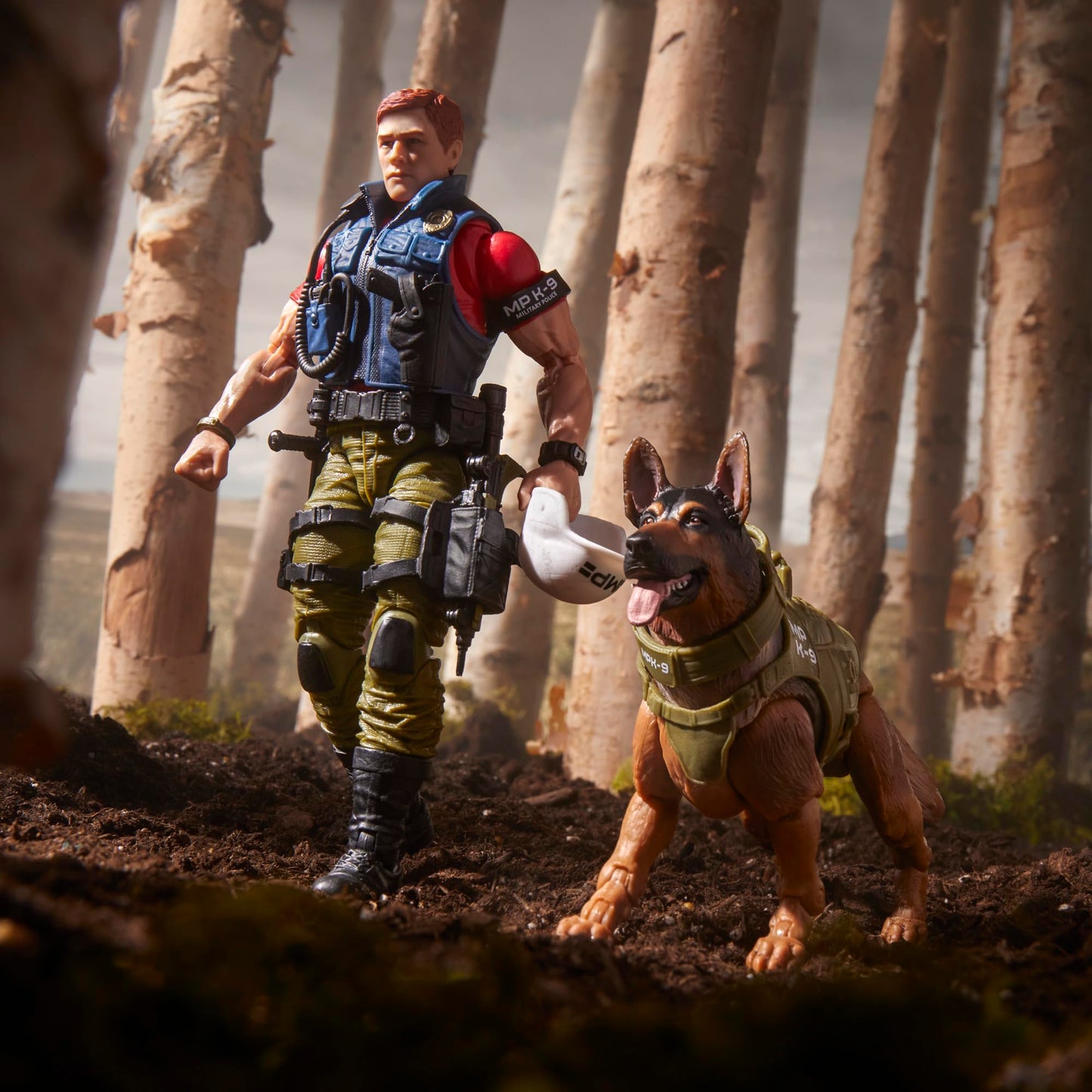 G.I. Joe Classified Series #157: Christopher Law Lavigne & Order with German Shepherd K-9 — 6-Inch Collectible Figure + 14 Accessories
