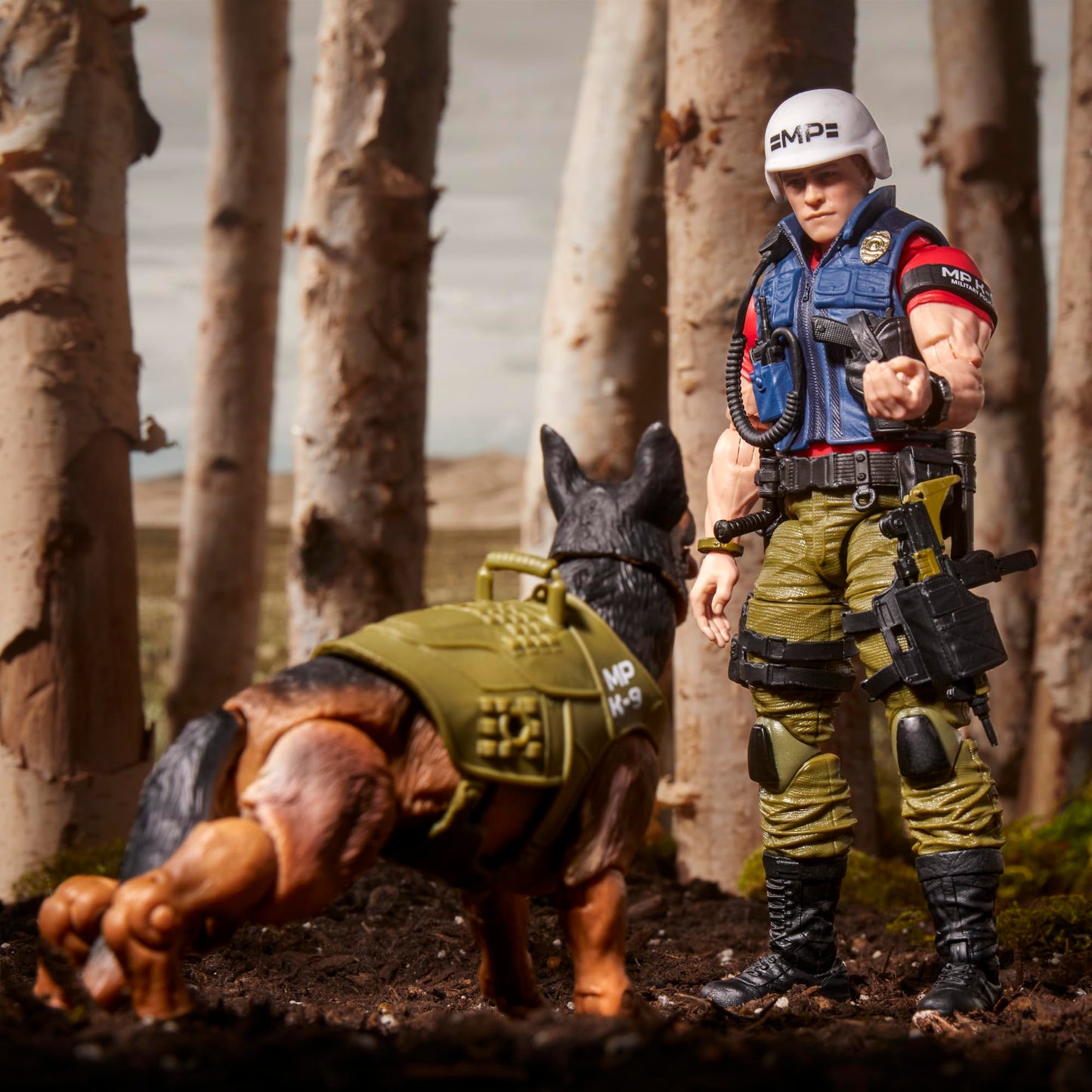 G.I. Joe Classified Series #157: Christopher Law Lavigne & Order with German Shepherd K-9 — 6-Inch Collectible Figure + 14 Accessories