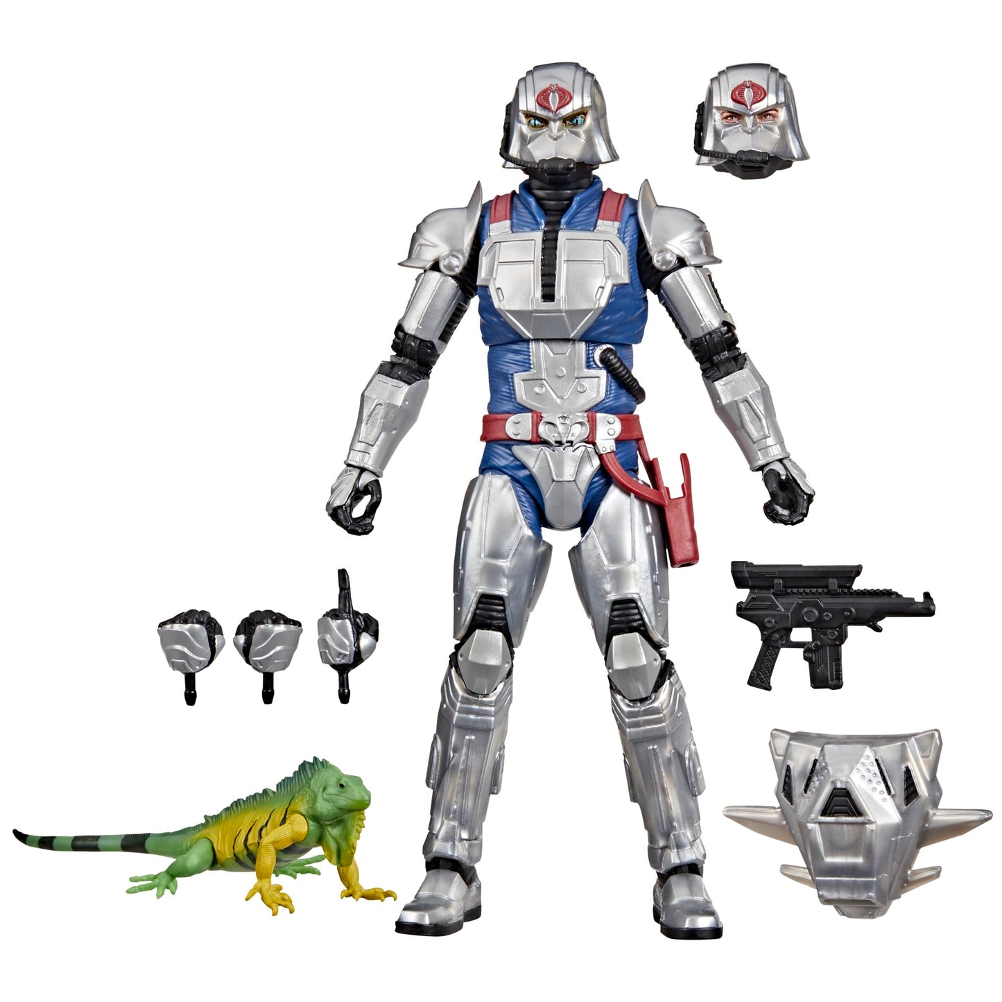 G.I. Joe Classified Series #168 Cobra Commander with Combat Armor – 6-Inch Action Figure with 7 Accessories