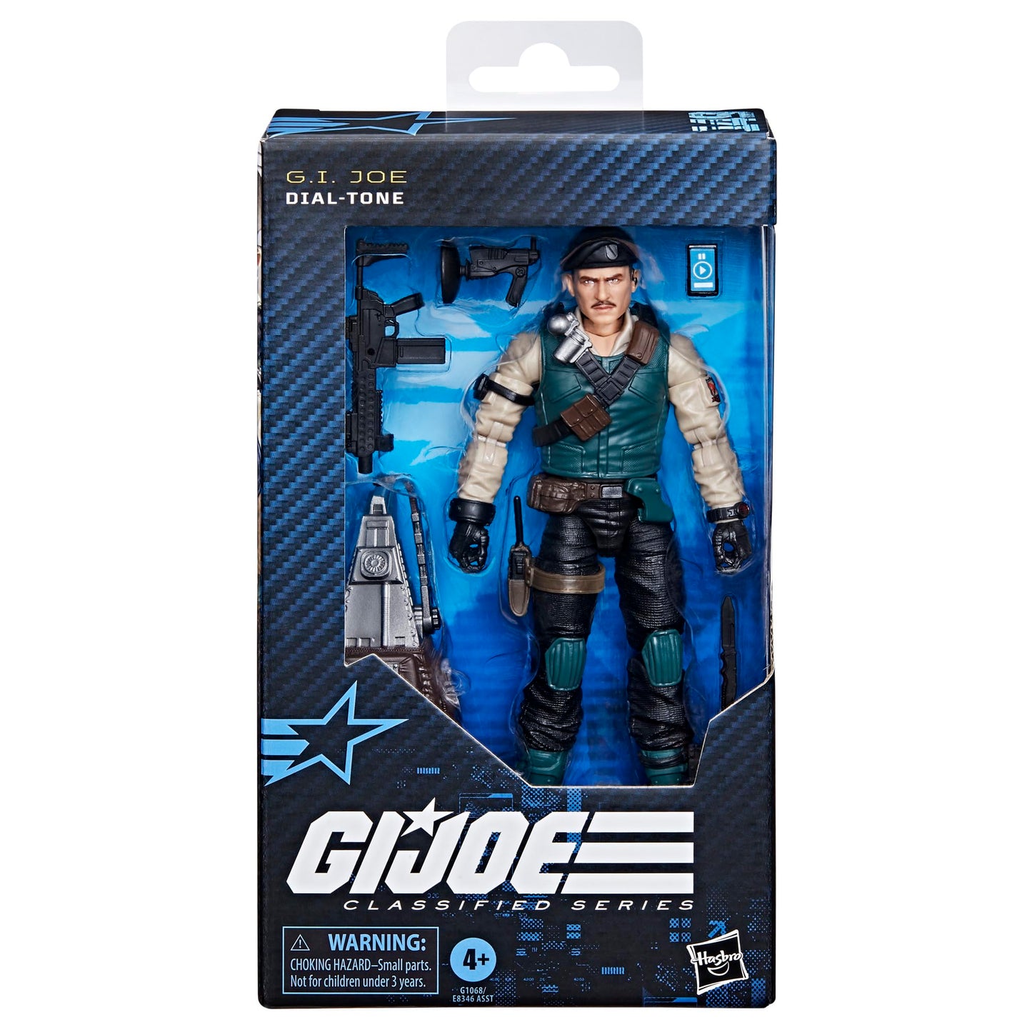 G.I. Joe Classified Dial-Tone #149 - 6-Inch Action Figure with 6 Accessories