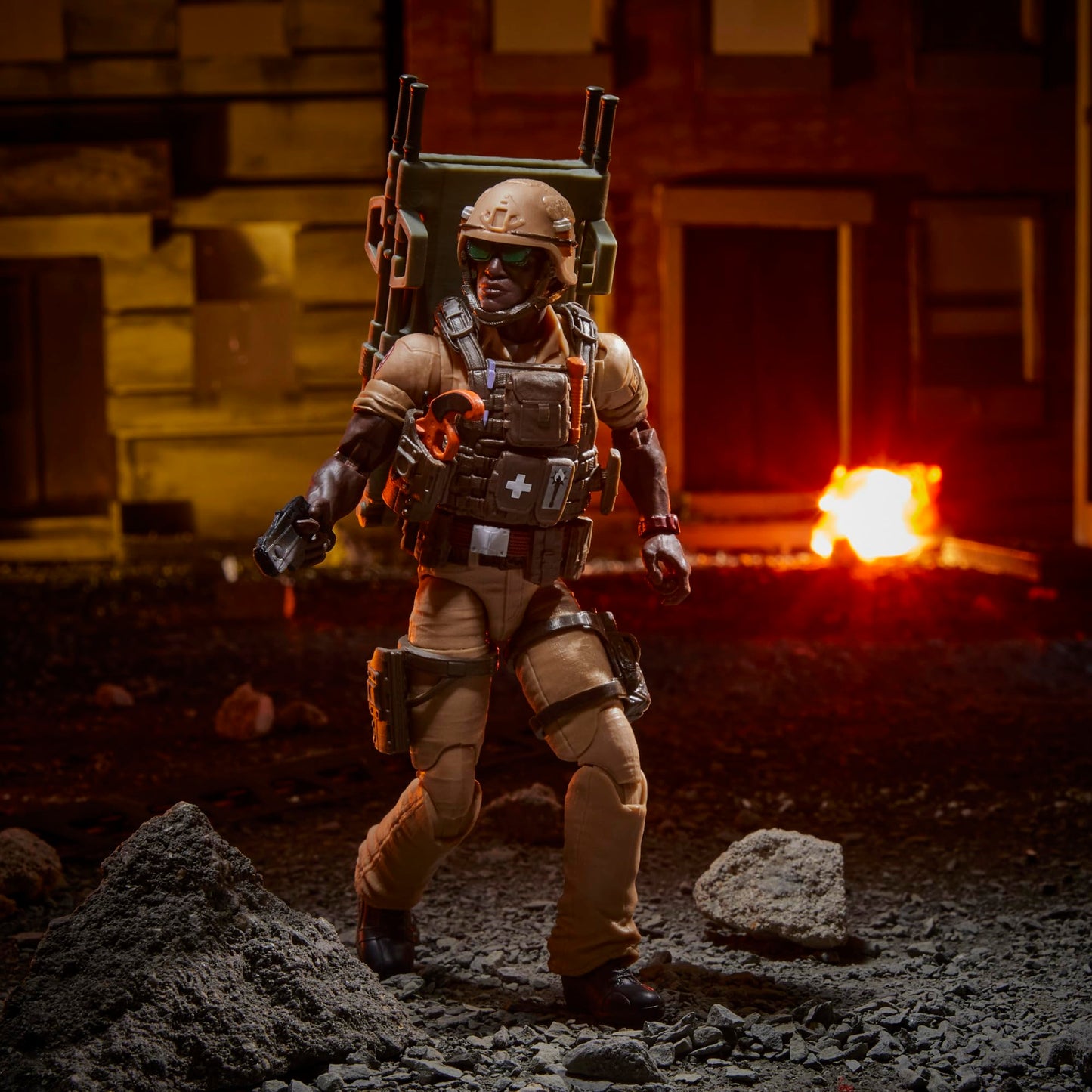 G.I. Joe Classified Series #122 Carl Doc Greer – Collectible 6-Inch Action Figure with 7 Accessories