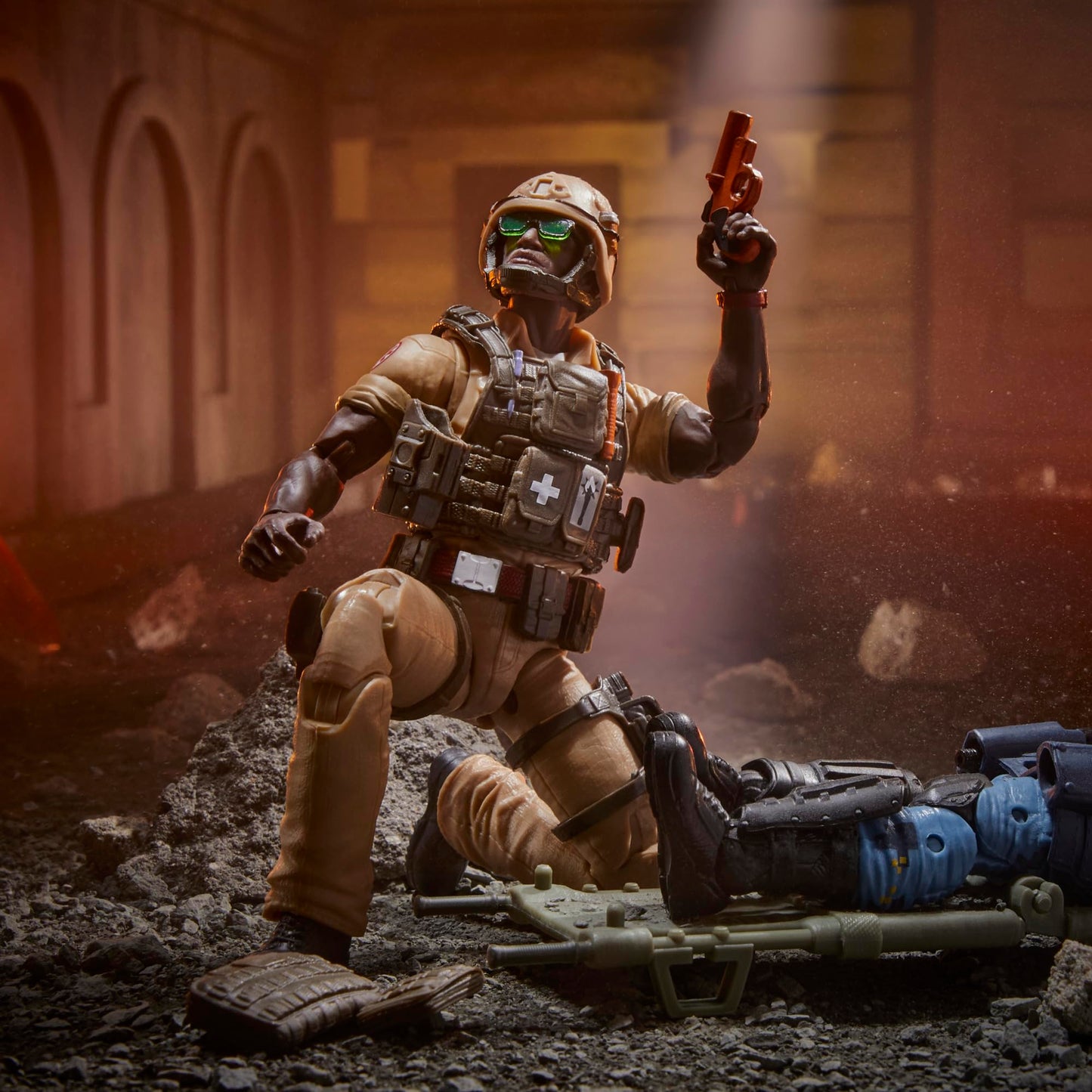 G.I. Joe Classified Series #122 Carl Doc Greer – Collectible 6-Inch Action Figure with 7 Accessories