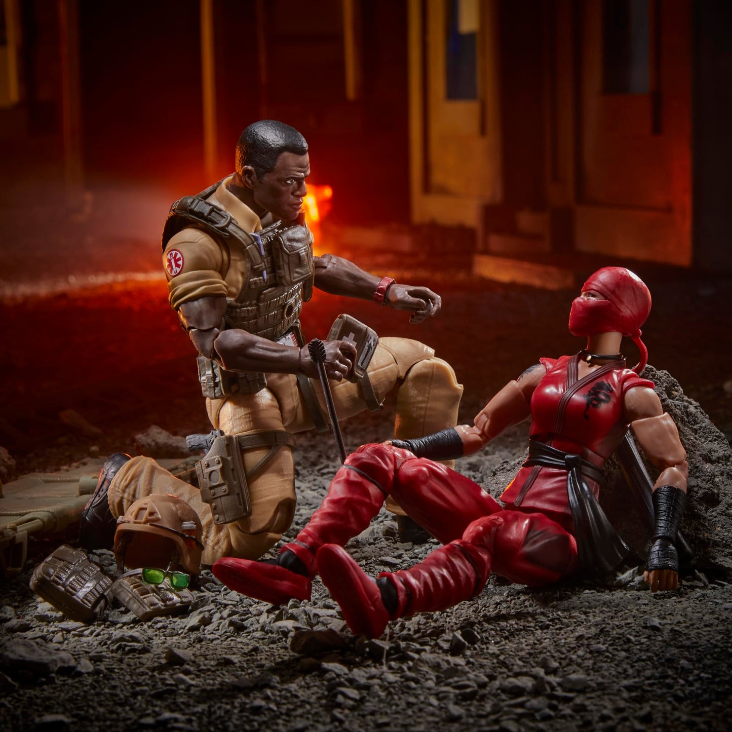 G.I. Joe Classified Series #122 Carl Doc Greer – Collectible 6-Inch Action Figure with 7 Accessories