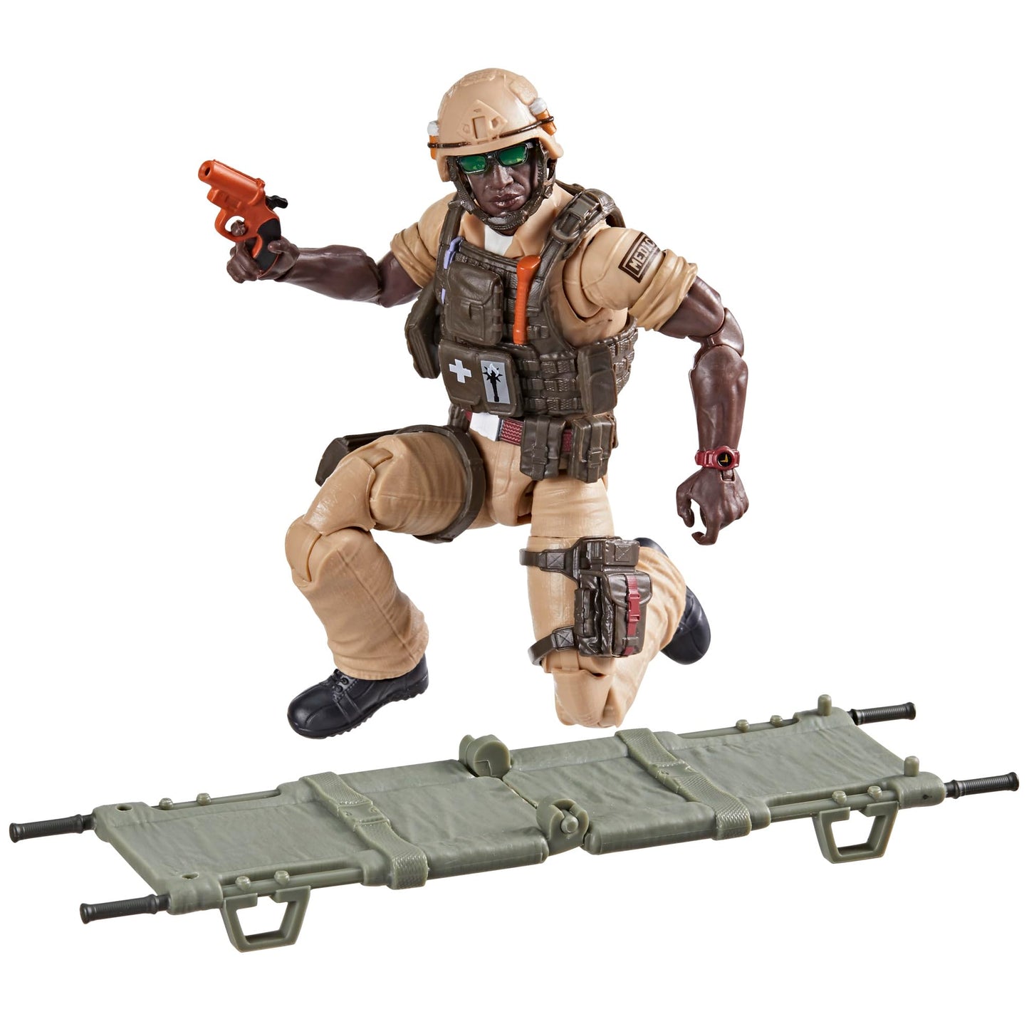 G.I. Joe Classified Series #122 Carl Doc Greer – Collectible 6-Inch Action Figure with 7 Accessories