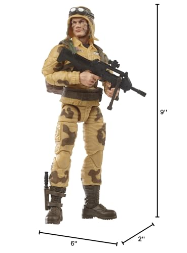 G.I. Joe Classified Series Dusty Action Figure 6-Inch with Premium Accessories