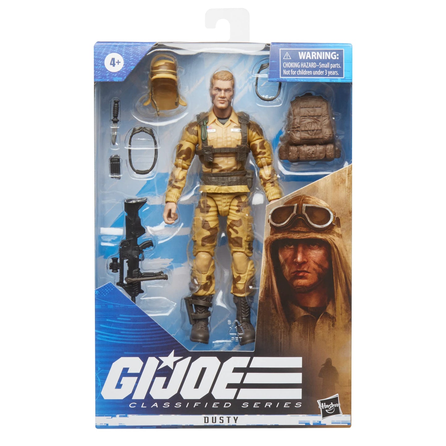 G.I. Joe Classified Series Dusty Action Figure 6-Inch with Premium Accessories