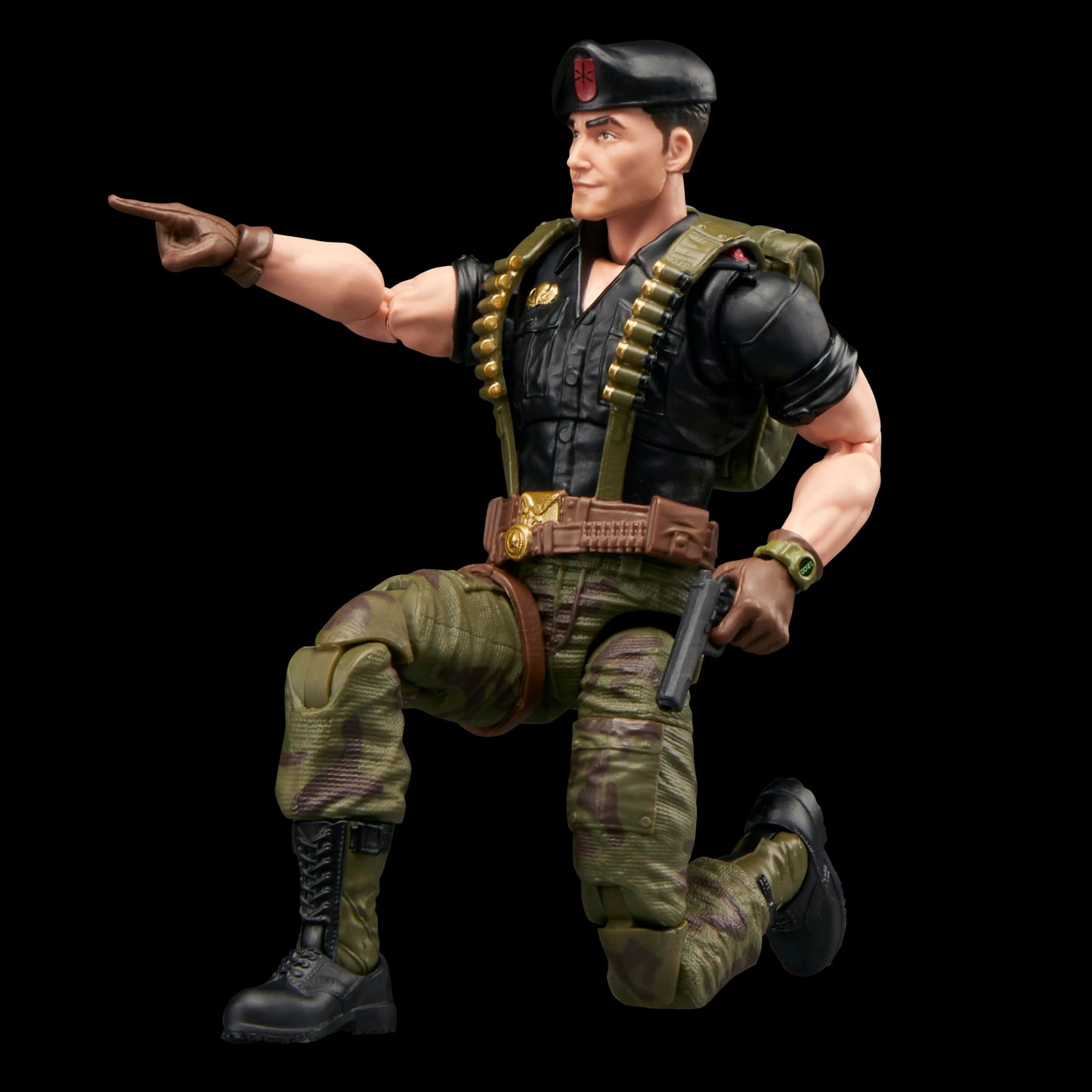 G.I. Joe Classified Series Flint – 6-Inch Retro Cardback Action Figure with 9 Accessories