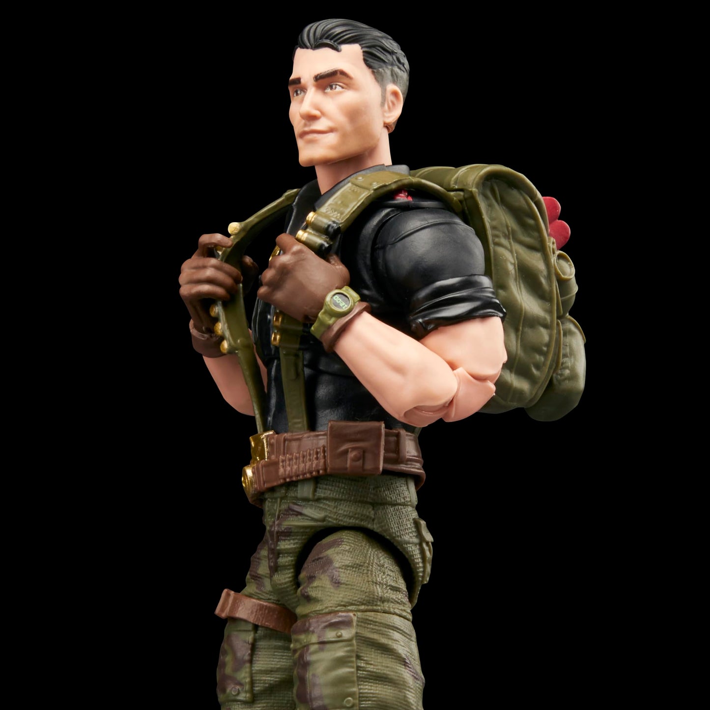 G.I. Joe Classified Series Flint – 6-Inch Retro Cardback Action Figure with 9 Accessories