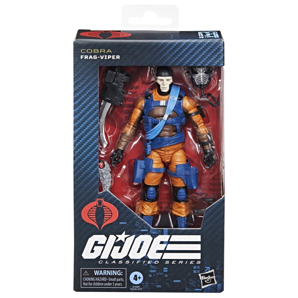 G.I. Joe Classified Series Frag-Viper – 6-Inch Action Figure with 10 Accessories
