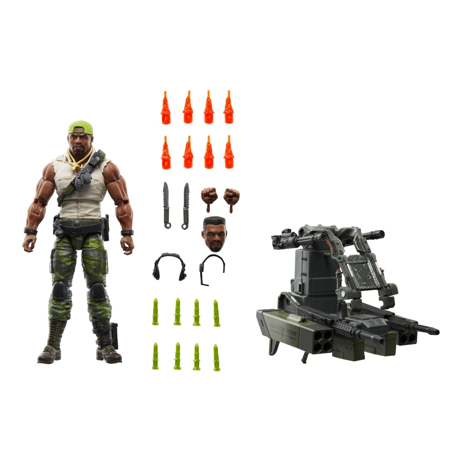 G.I. Joe Classified Series #150 Heavy Duty with Man-Portable Heavy Weapons System – Deluxe 6-Inch Figure