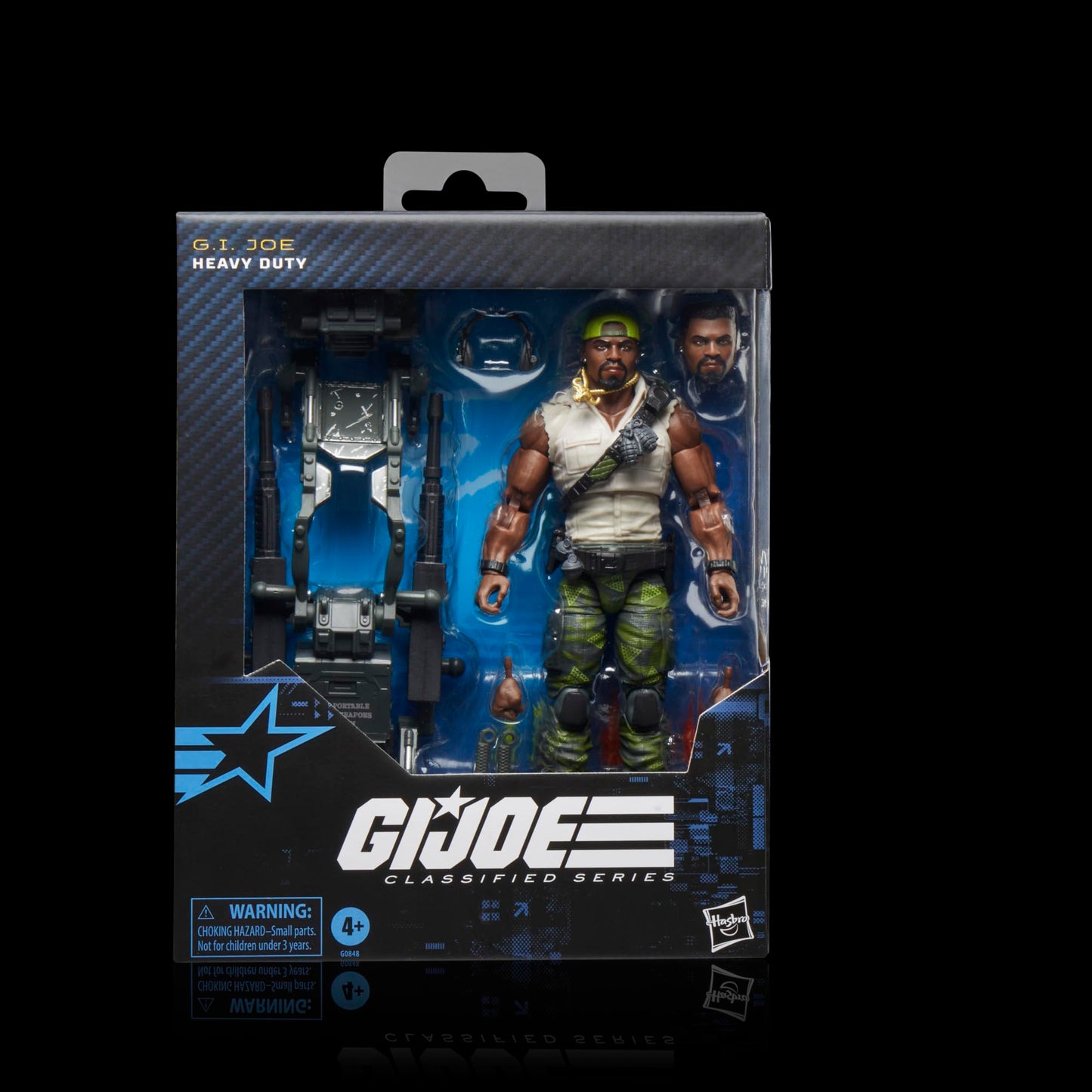 G.I. Joe Classified Series #150 Heavy Duty with Man-Portable Heavy Weapons System – Deluxe 6-Inch Figure