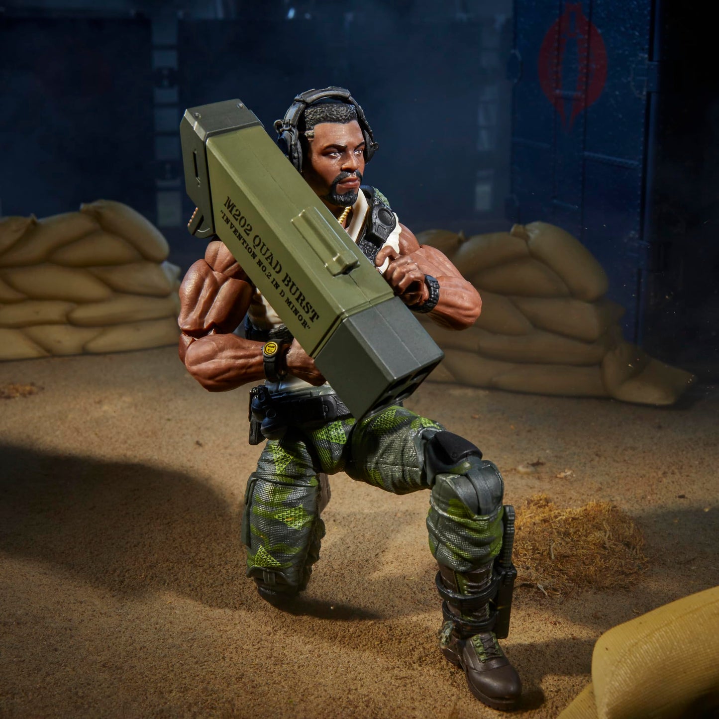 G.I. Joe Classified Series #150 Heavy Duty with Man-Portable Heavy Weapons System – Deluxe 6-Inch Figure