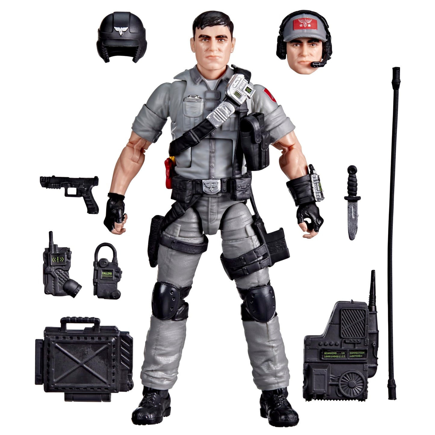 G.I. Joe Classified Series #178 Blaine Mainframe Parker – 6-Inch Figure with 9 Accessories