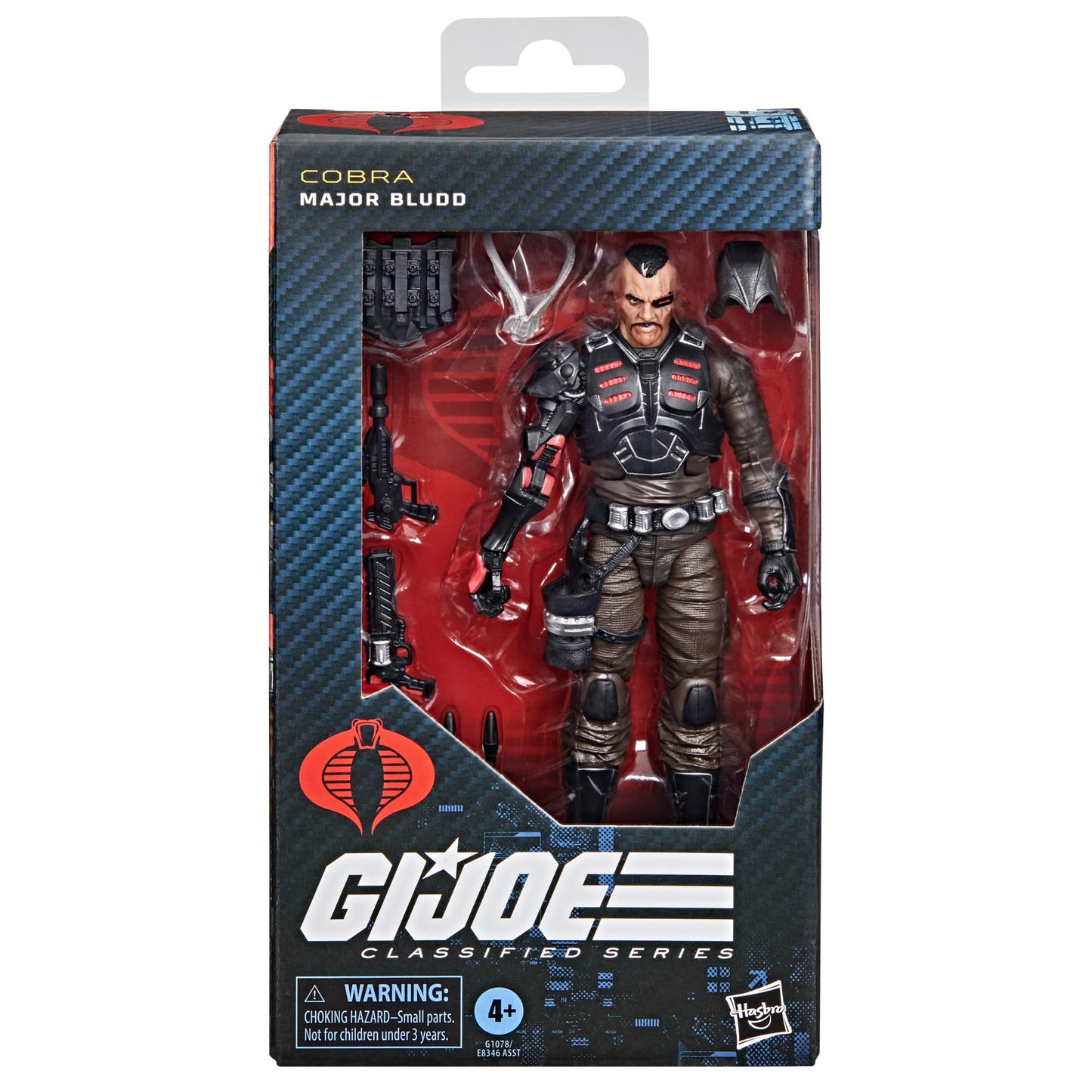 G.I. Joe Classified Series Major Bludd – 6-Inch Action Figure with 7 Accessories