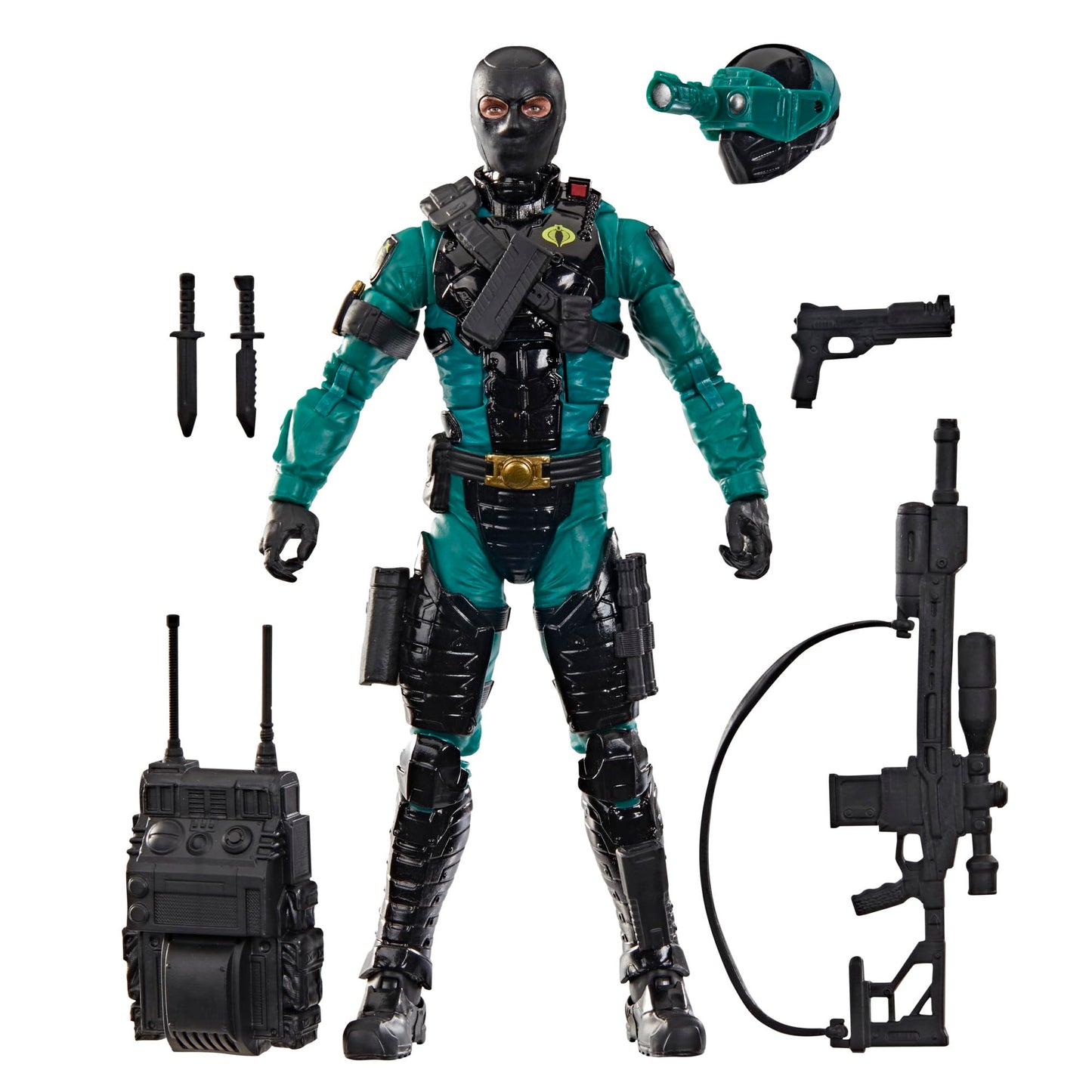 G.I. Joe Classified Series Night-Viper 6-Inch Action Figure with 7 Accessories