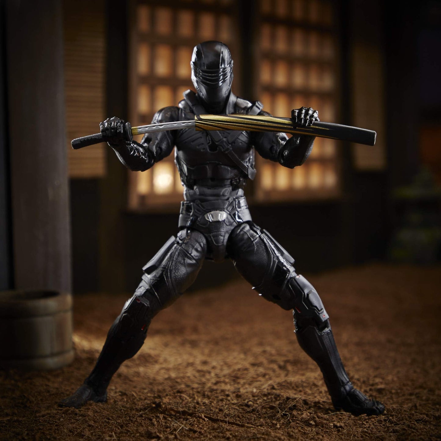 G.I. Joe Classified Series Snake Eyes – 6-Inch Action Figure with Custom Artwork Packaging