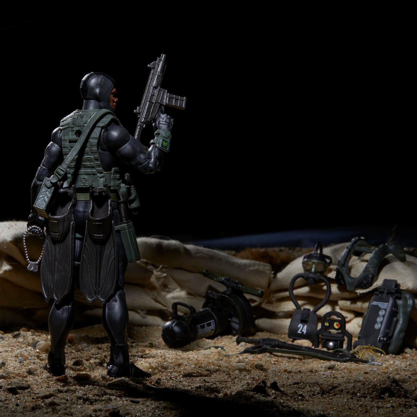 G.I. Joe Classified Series 60th Anniversary Action Sailor - Recon Diver, 6-Inch Figure with 17 Accessories