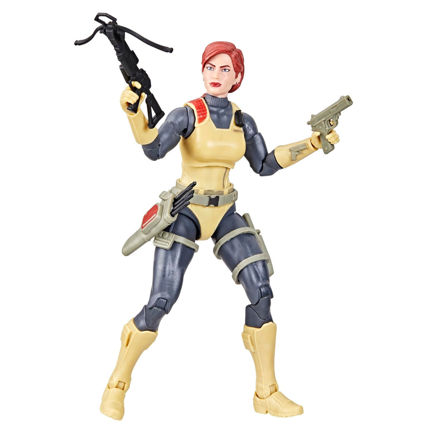 G.I. Joe Classified Series Scarlett 6-Inch Figure – Retro Cardback with 17 Accessories