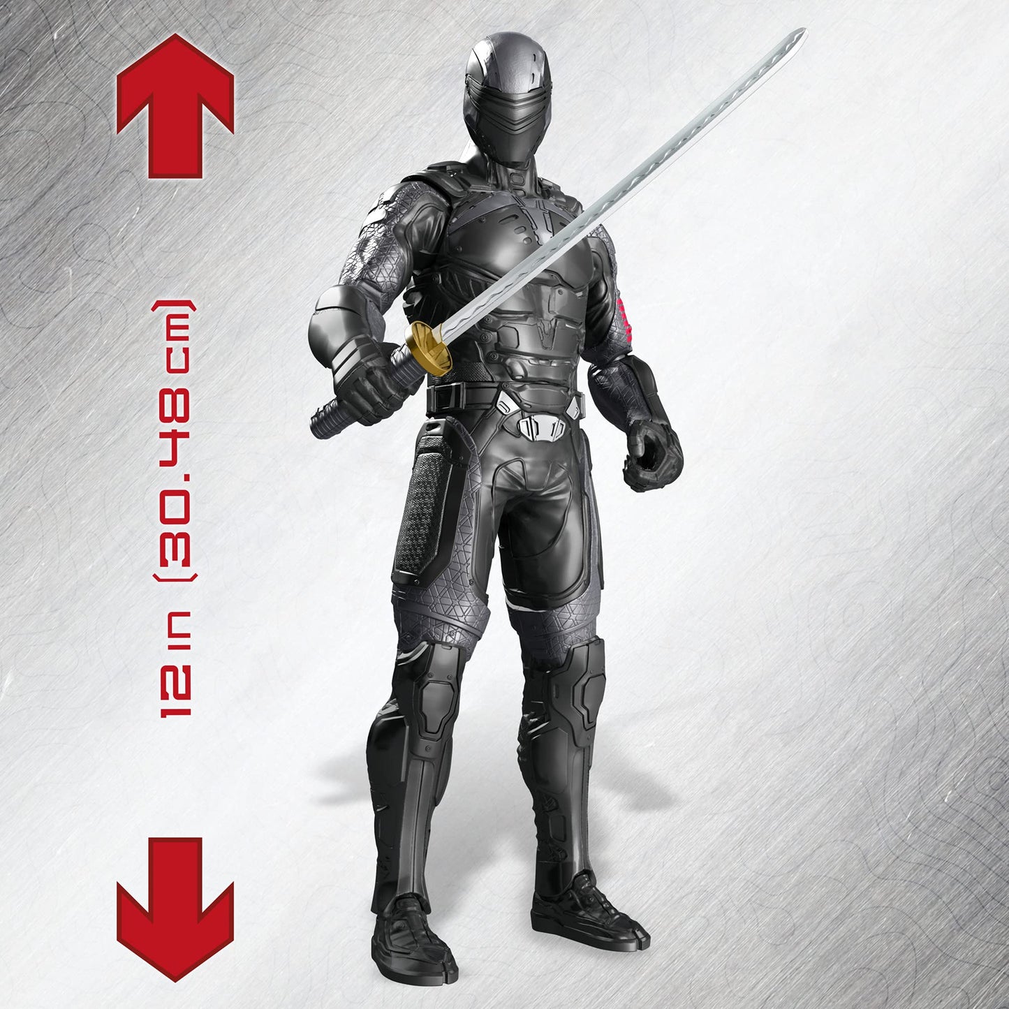 Snake Eyes: G.I. Joe Origins Ninja Strike 12-Inch Action Figure – Collectible Toy for Kids 4+