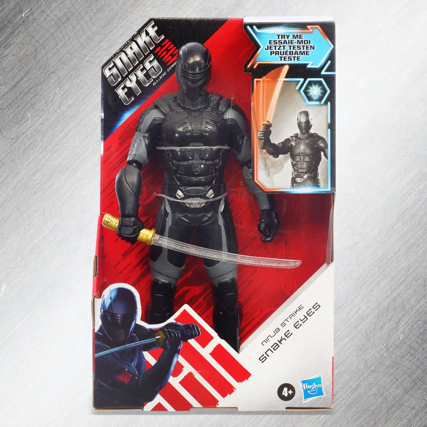 Snake Eyes: G.I. Joe Origins Ninja Strike 12-Inch Action Figure – Collectible Toy for Kids 4+