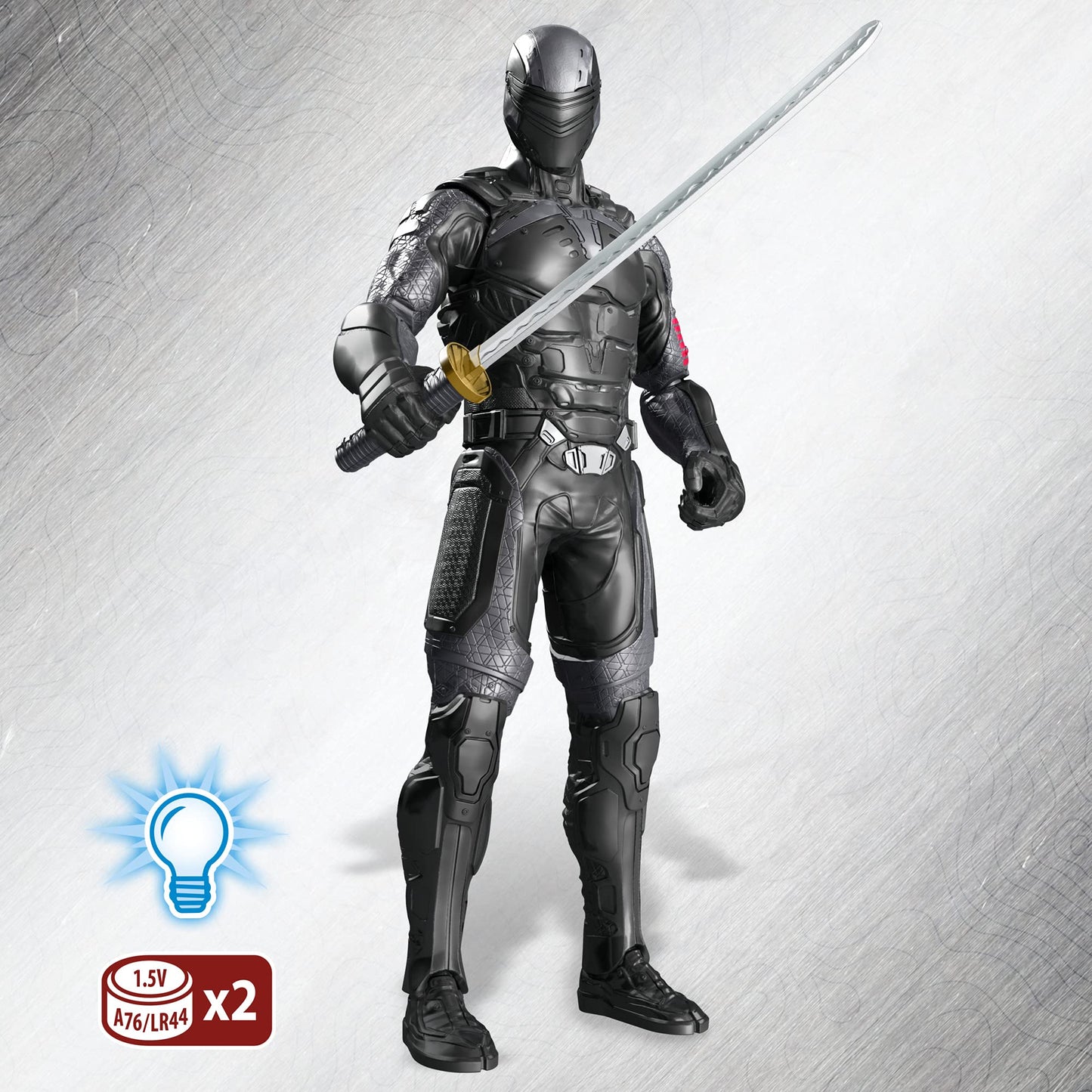 Snake Eyes: G.I. Joe Origins Ninja Strike 12-Inch Action Figure – Collectible Toy for Kids 4+