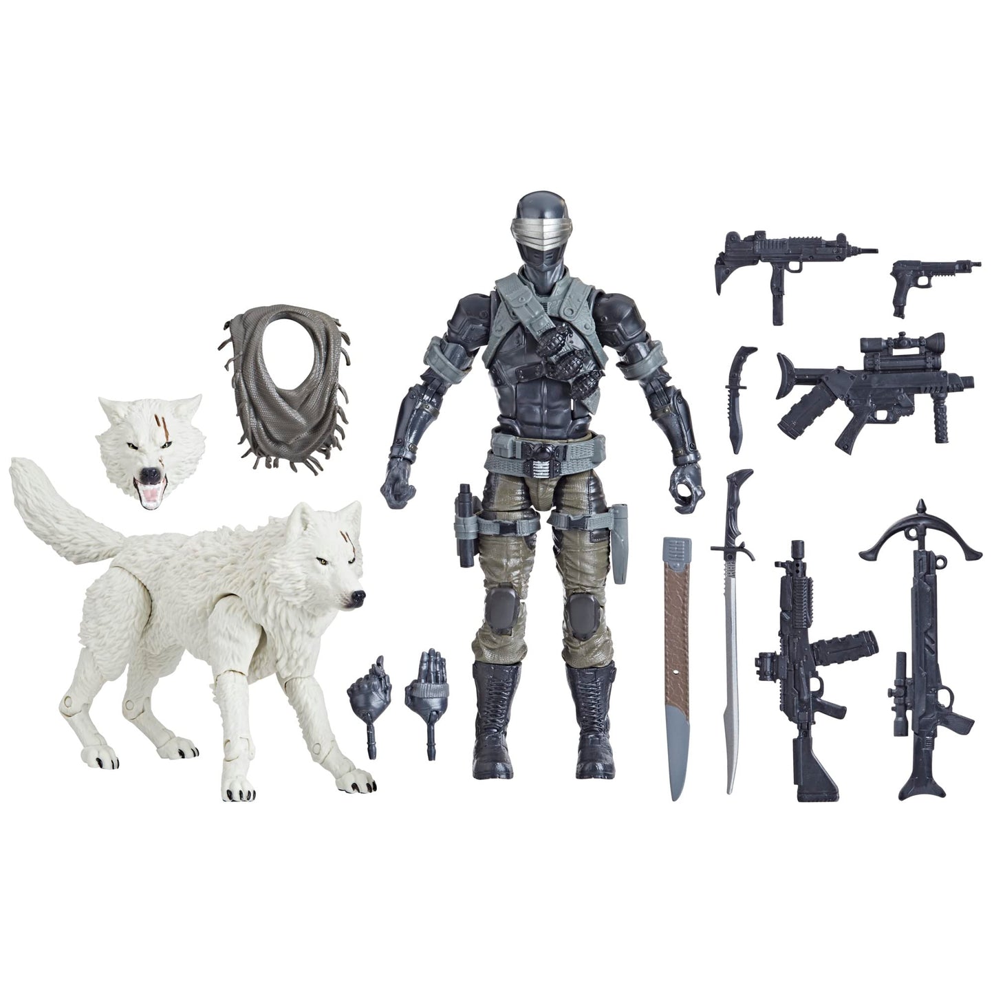 G.I. Joe Wolf Classified Series Snake Eyes & Timber – 6-Inch Premium Action Figures with Custom Packaging Art