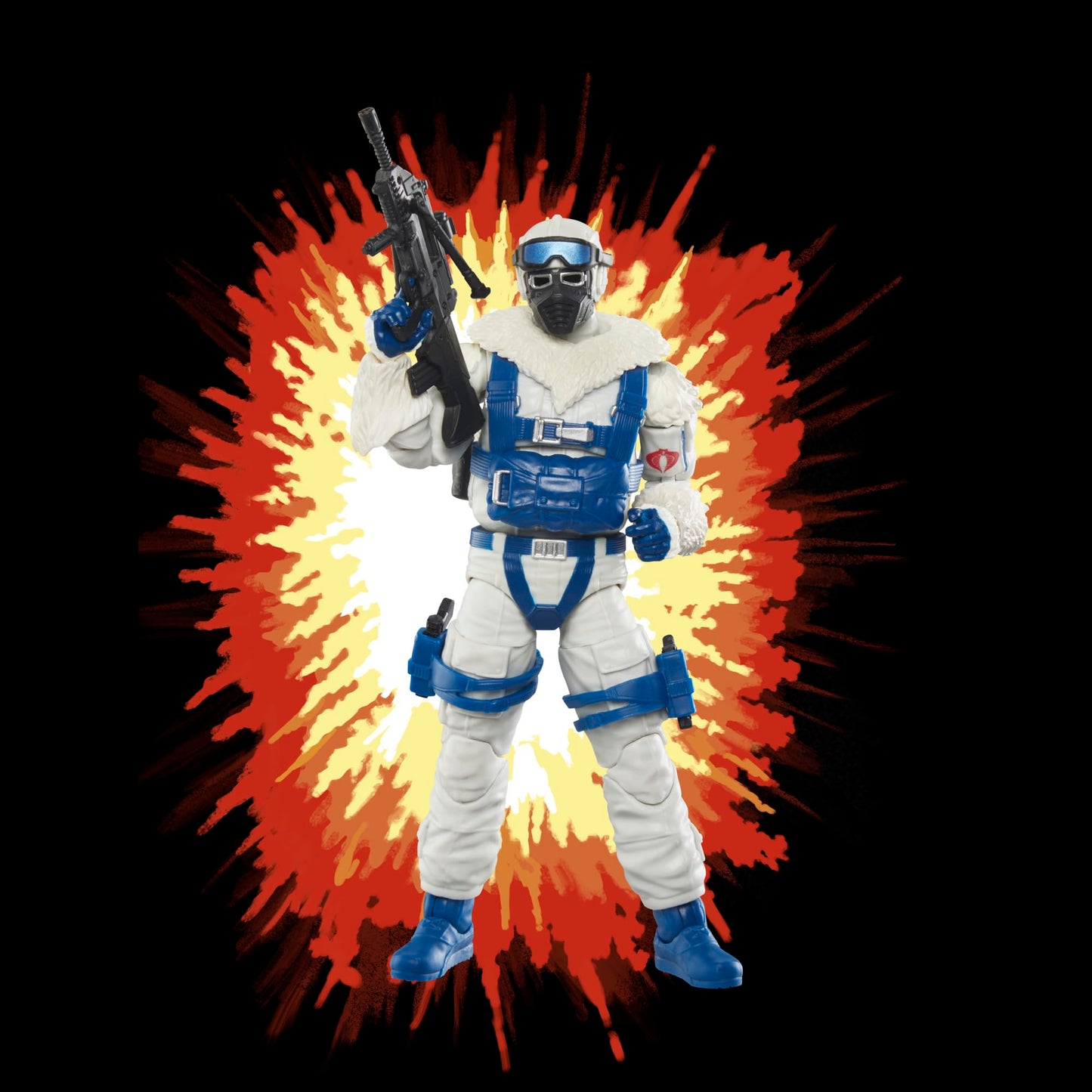 G.I. Joe Classified Snow Serpent 6-Inch Action Figure — 8 Accessories, Retro Cardback