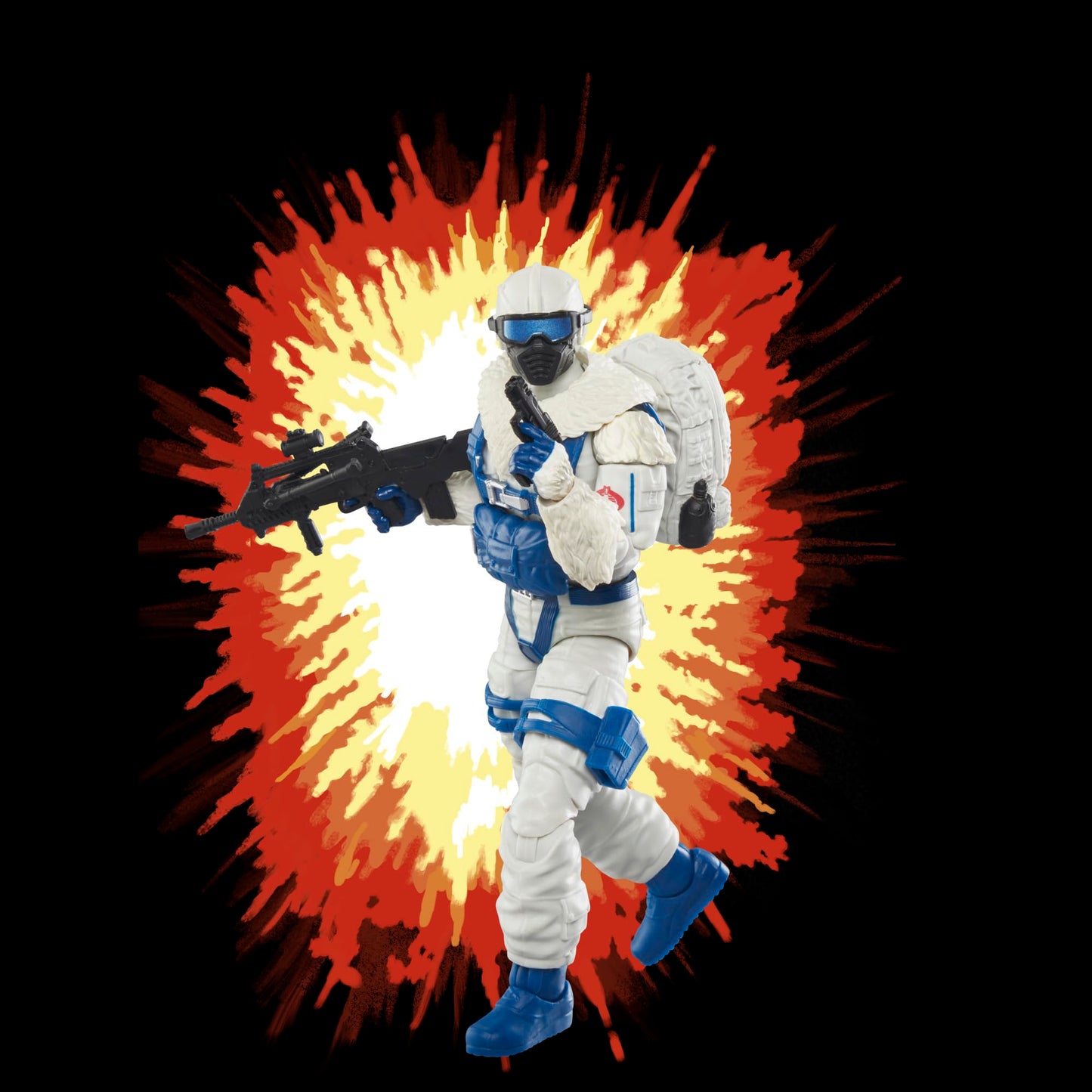 G.I. Joe Classified Snow Serpent 6-Inch Action Figure — 8 Accessories, Retro Cardback