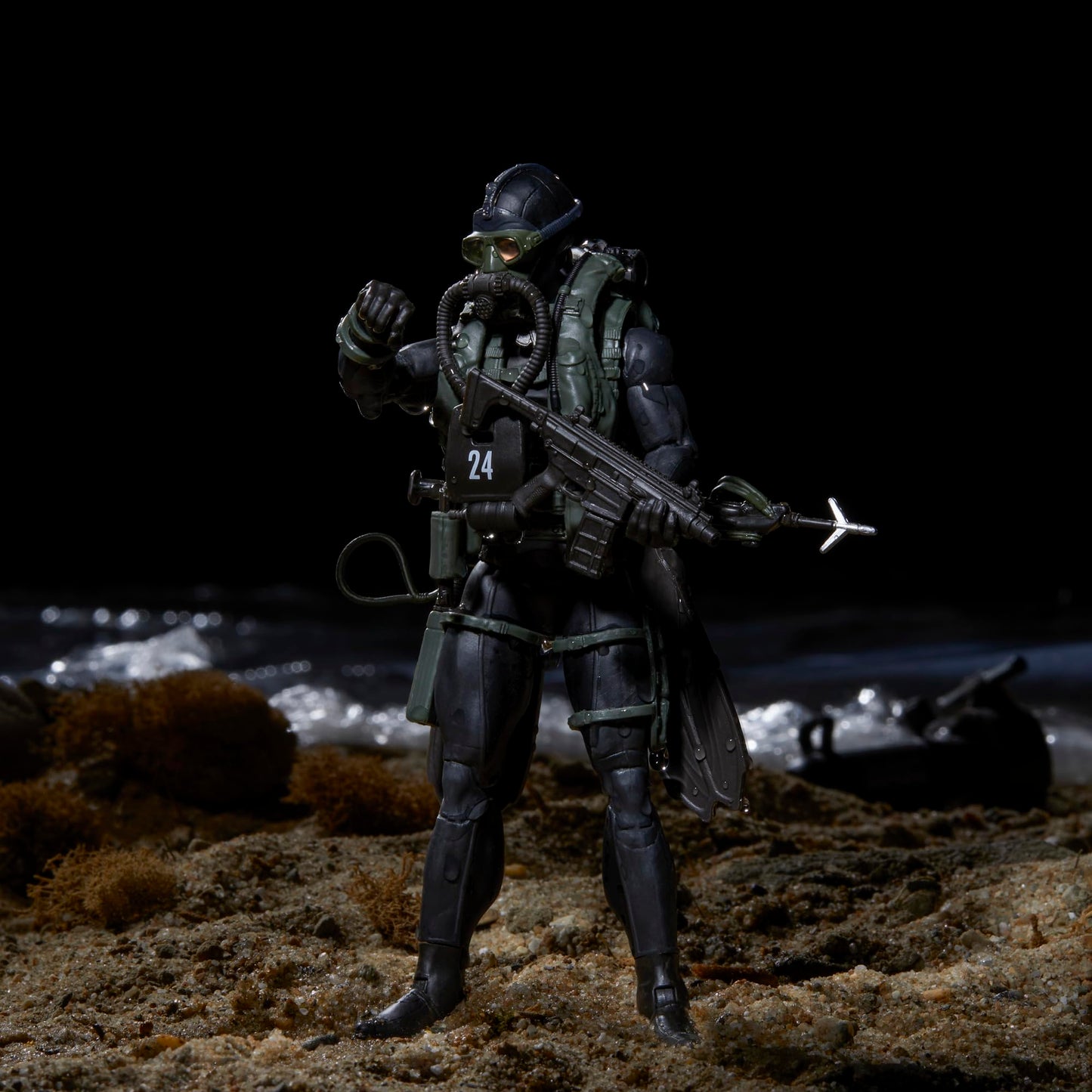 G.I. Joe Classified Series 60th Anniversary Action Sailor - Recon Diver, 6-Inch Figure with 17 Accessories