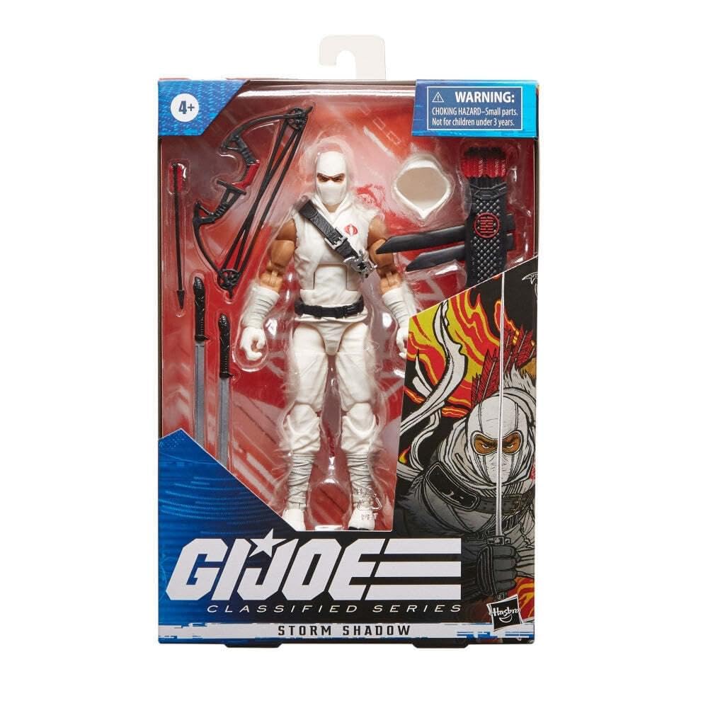 G.I. Joe Classified Series Storm Shadow Action Figure – 6-Inch Premium Toy with Custom Art