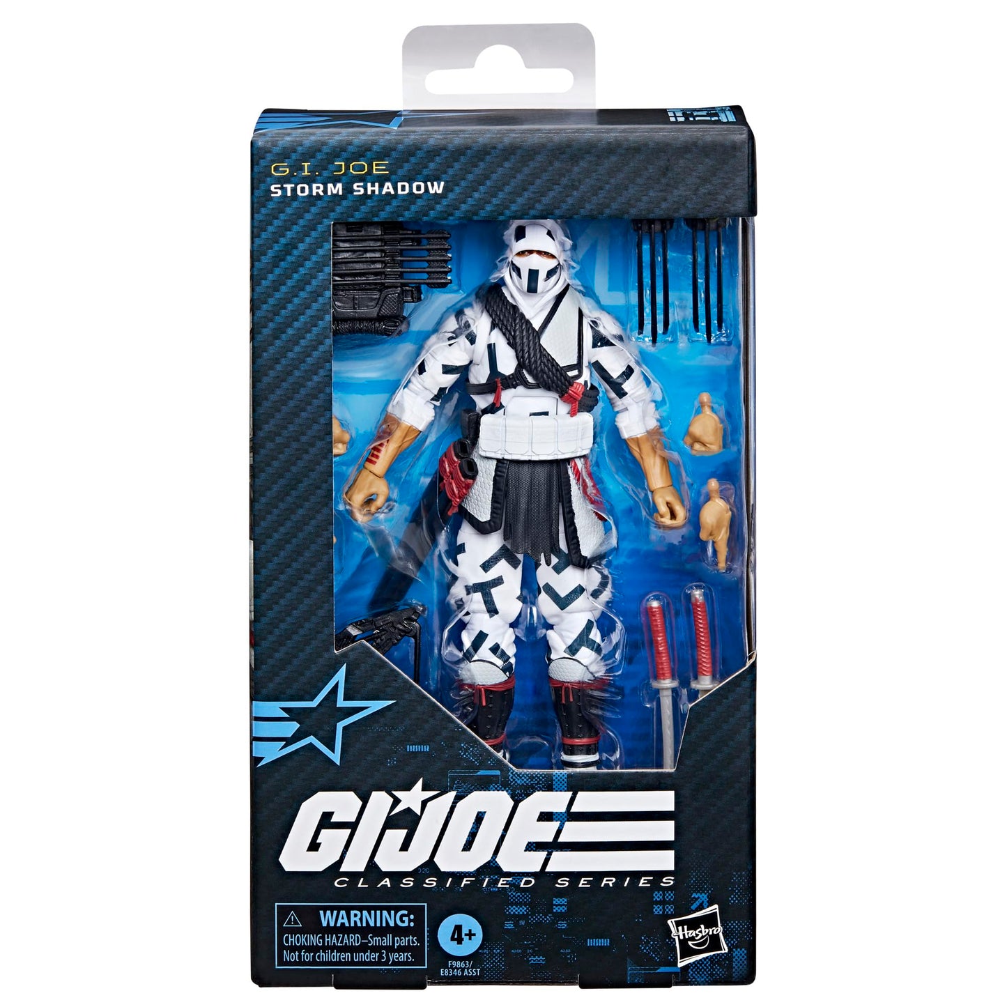 G.I. Joe Classified Series #131 Storm Shadow – 6-Inch Action Figure with 11 Accessories