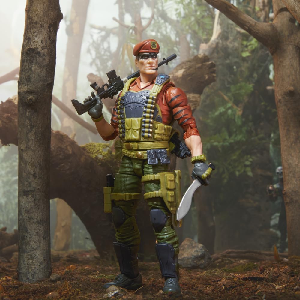 G.I. Joe Classified Tiger Force Flint – 6-Inch Action Figure with 6 Accessories