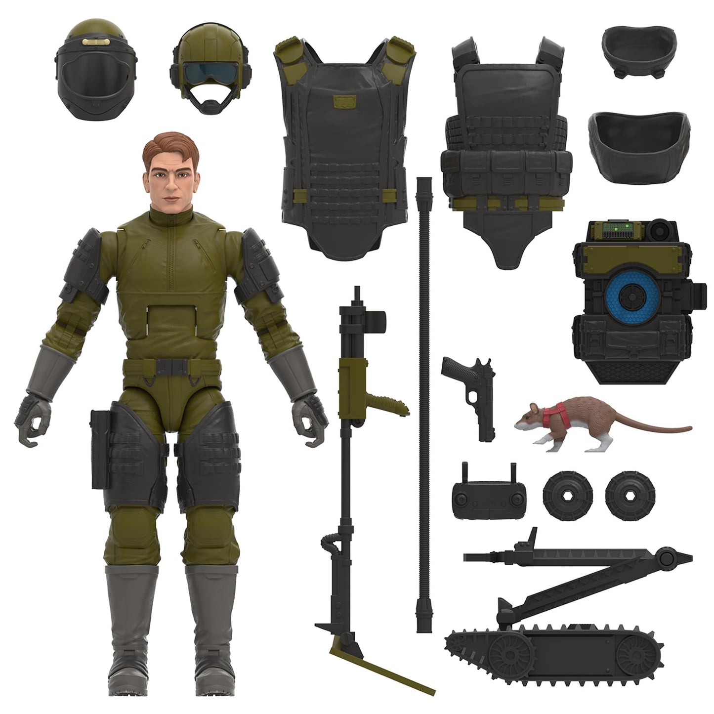 G.I. Joe Classified Series Tripwire, Apsara & M.A.C.L.E.O.D. Deluxe 6-Inch Action Figure Set | 15 Accessories