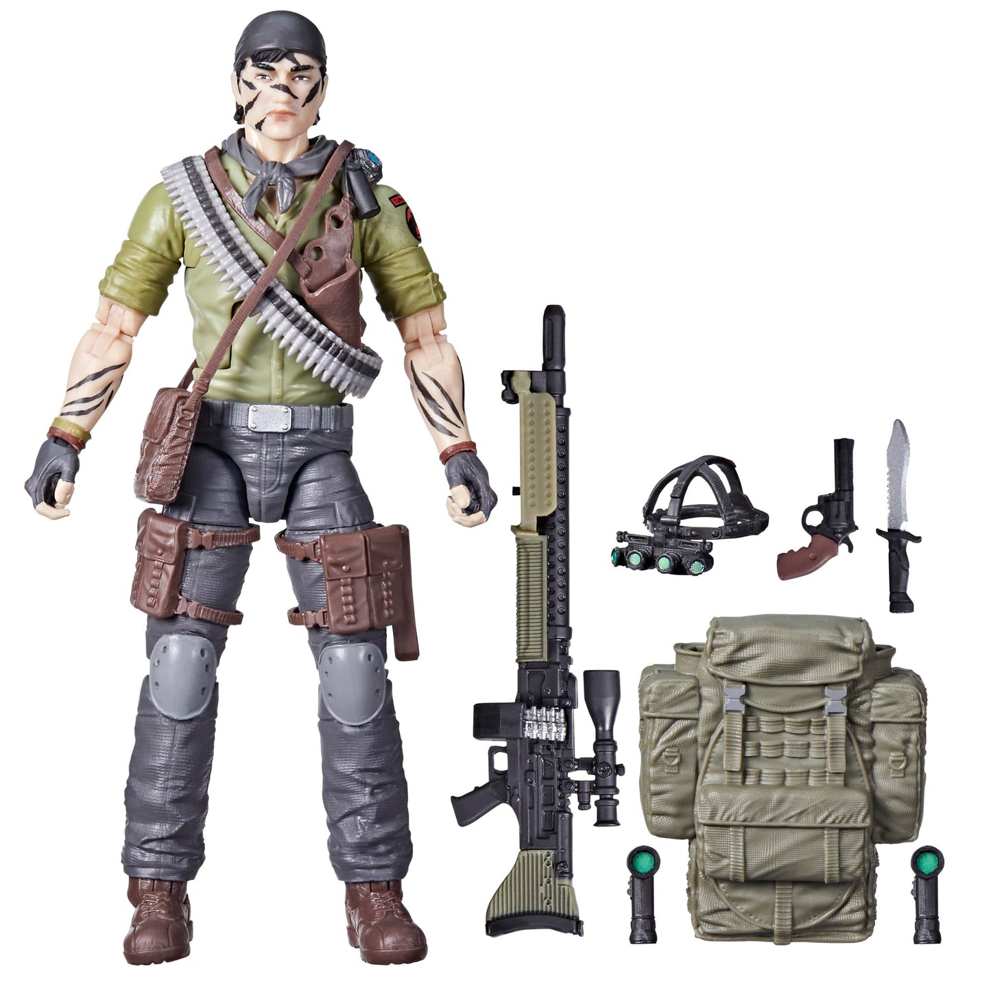 G.I. Joe Classified Series Tunnel Rat – 6-Inch Action Figure with 9 Accessories